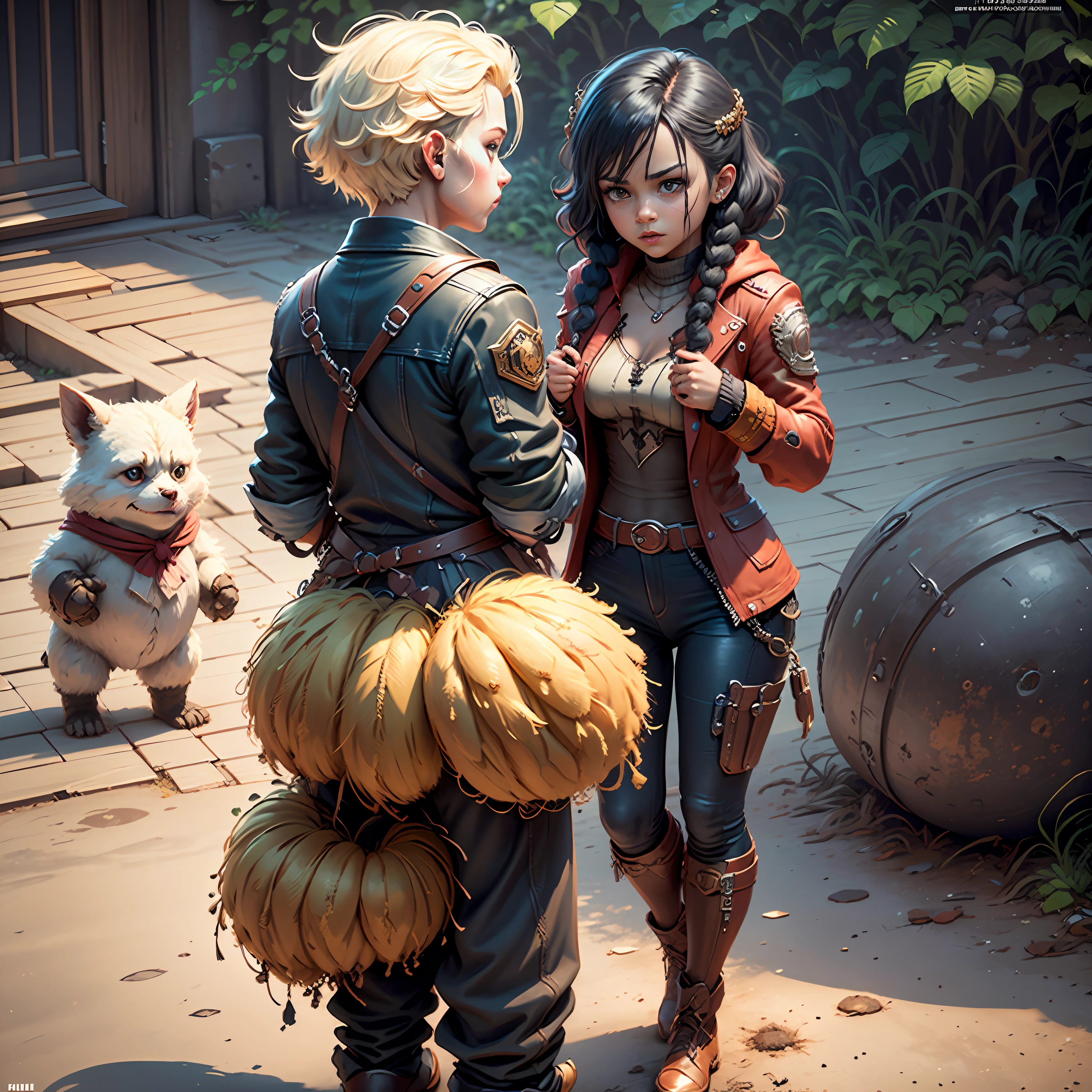 Create a unique character art --auto