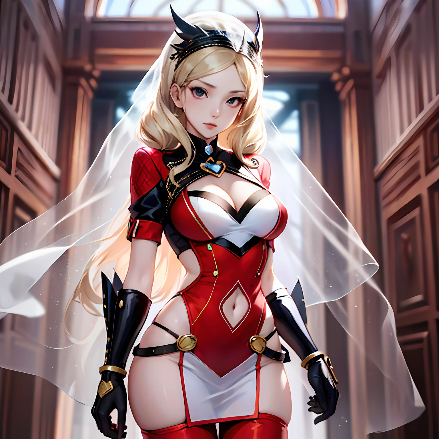 Mulher com cabelo loiro, menina anime sedutora, Anime Garota Cosplay, roupa de freira, white veil, Ann Takamaki de Persona 5, gama murata e artgerm, anime hiper realista, Pose sexy, Gravidade Rush Inspirado, aluna hiperrealista, anime fotorrealista | | | | | pernas abertas, sentado, roupa transparente, calcinha, cabelo loiro, ((roupa de freira transparente, vestido de freira transparente, alloy handles, coxas)), (seios enormes)