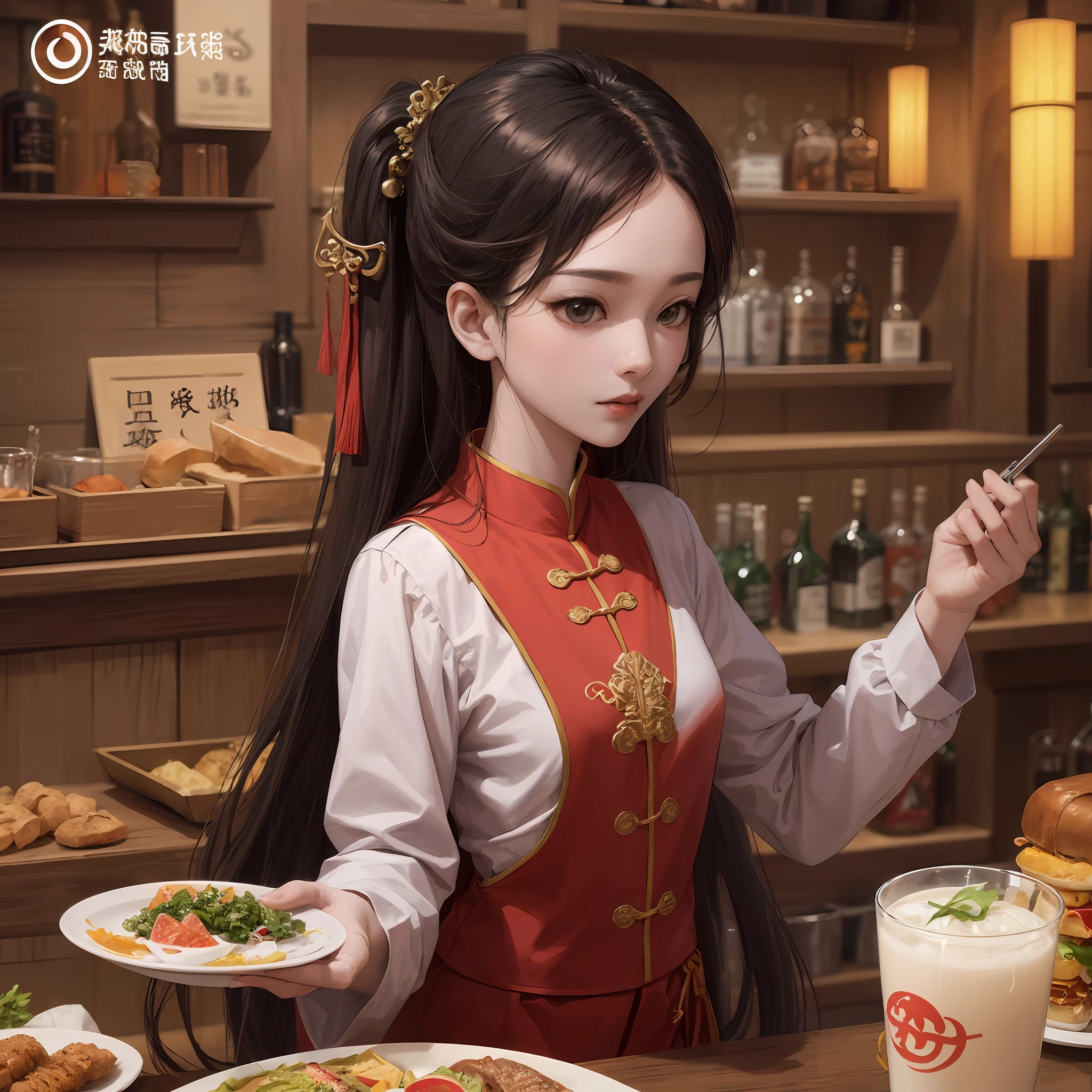 Blue arrow close-up，It says Rentai Bar，nanquan，Human platform，by Kanbun Master，changquan，Bar background，Wooden plates，Hikari sees，Riman，Background bar，Local bar，Wang Chen，Mongolia，logo，logo，manhwa， (Xinjiang beauty), pic, Screensavers, hand gun, mingchen shen --auto