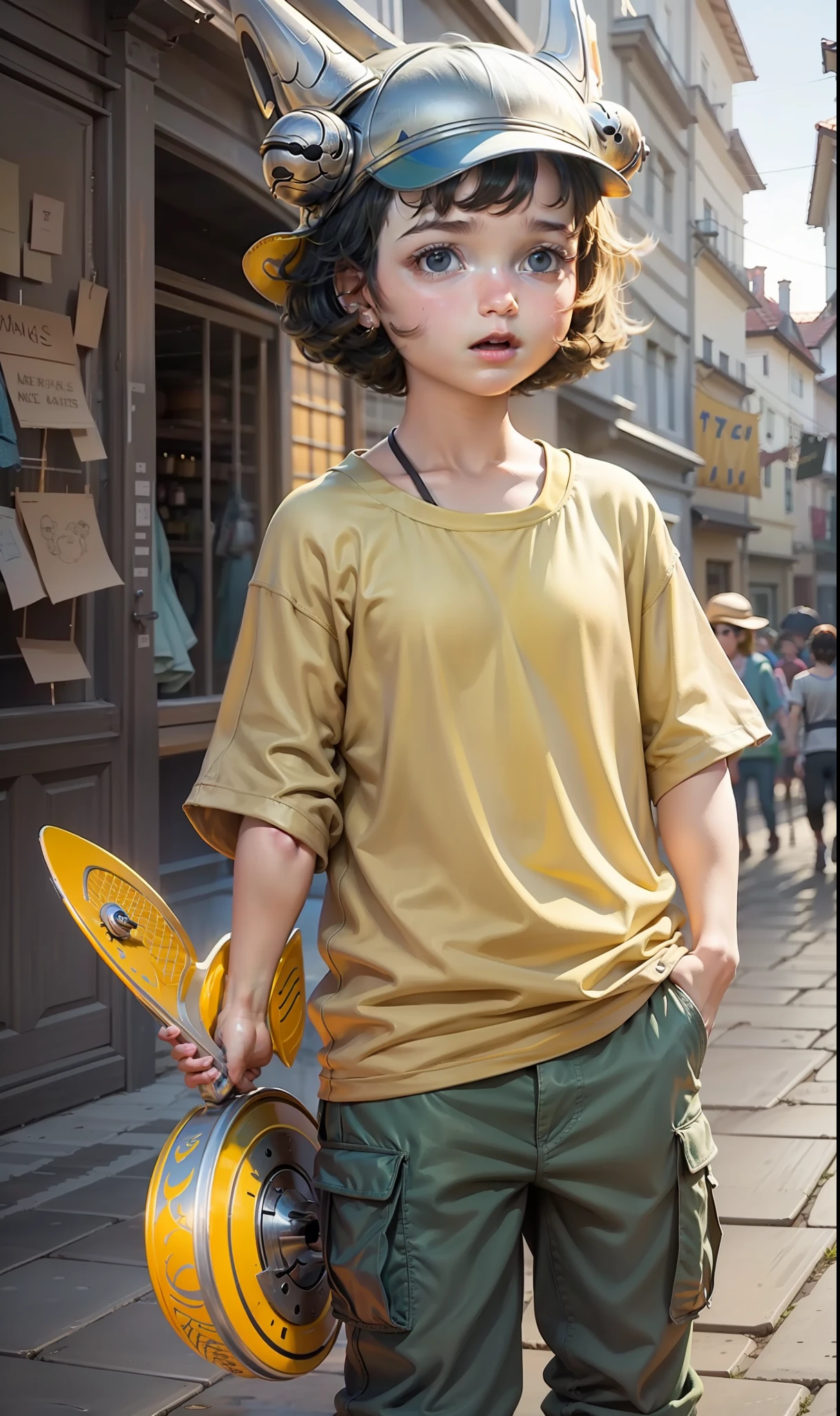 Caracteres, Desenhos animados, skate, s, fofo, hats, Tampos amarelos, yellow hats, cargo pants,