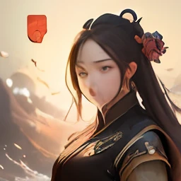 Young woman of the Tang Dynasty,ancient wind --auto