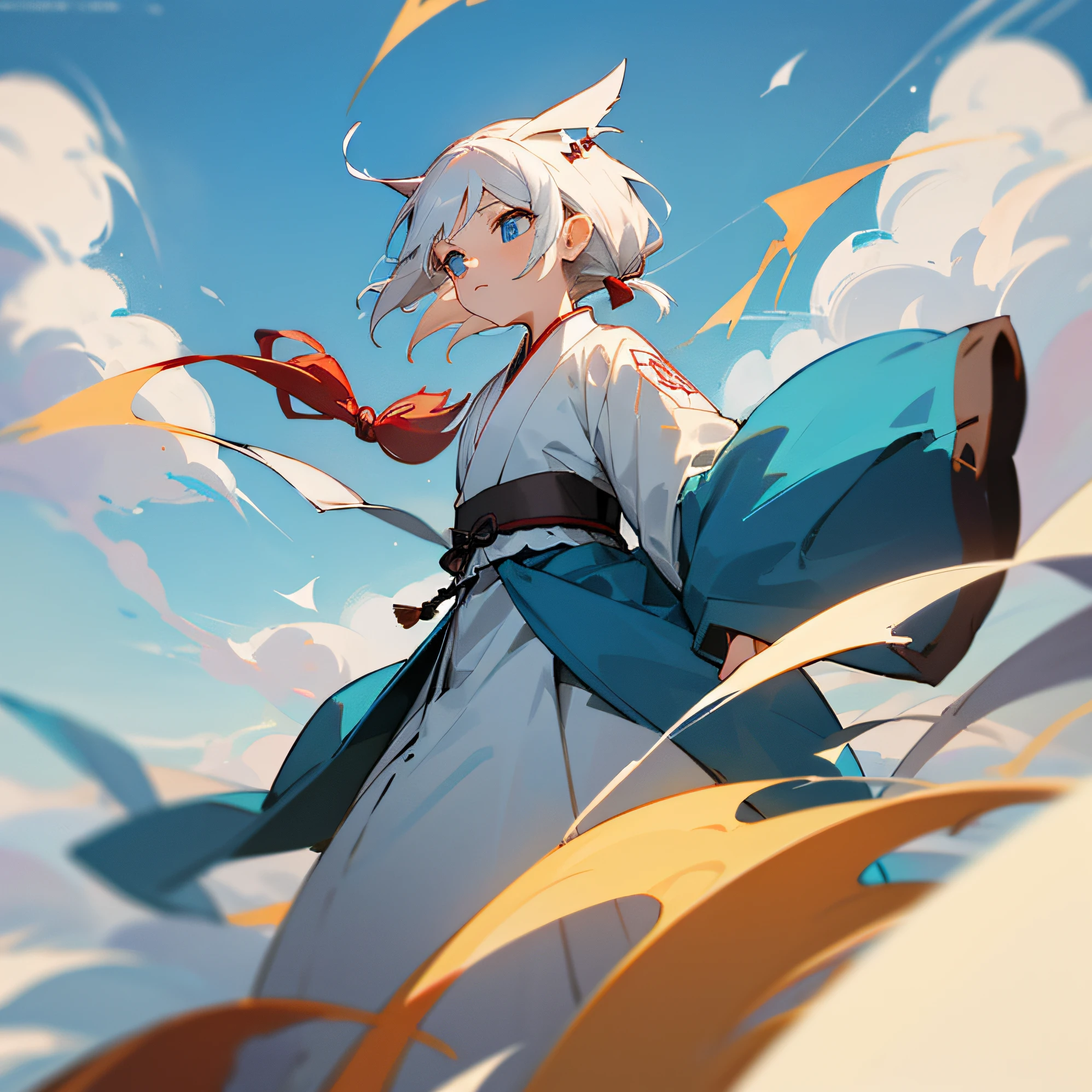 #Ancient wind #a sticker #adolable #Hanfu cartoon