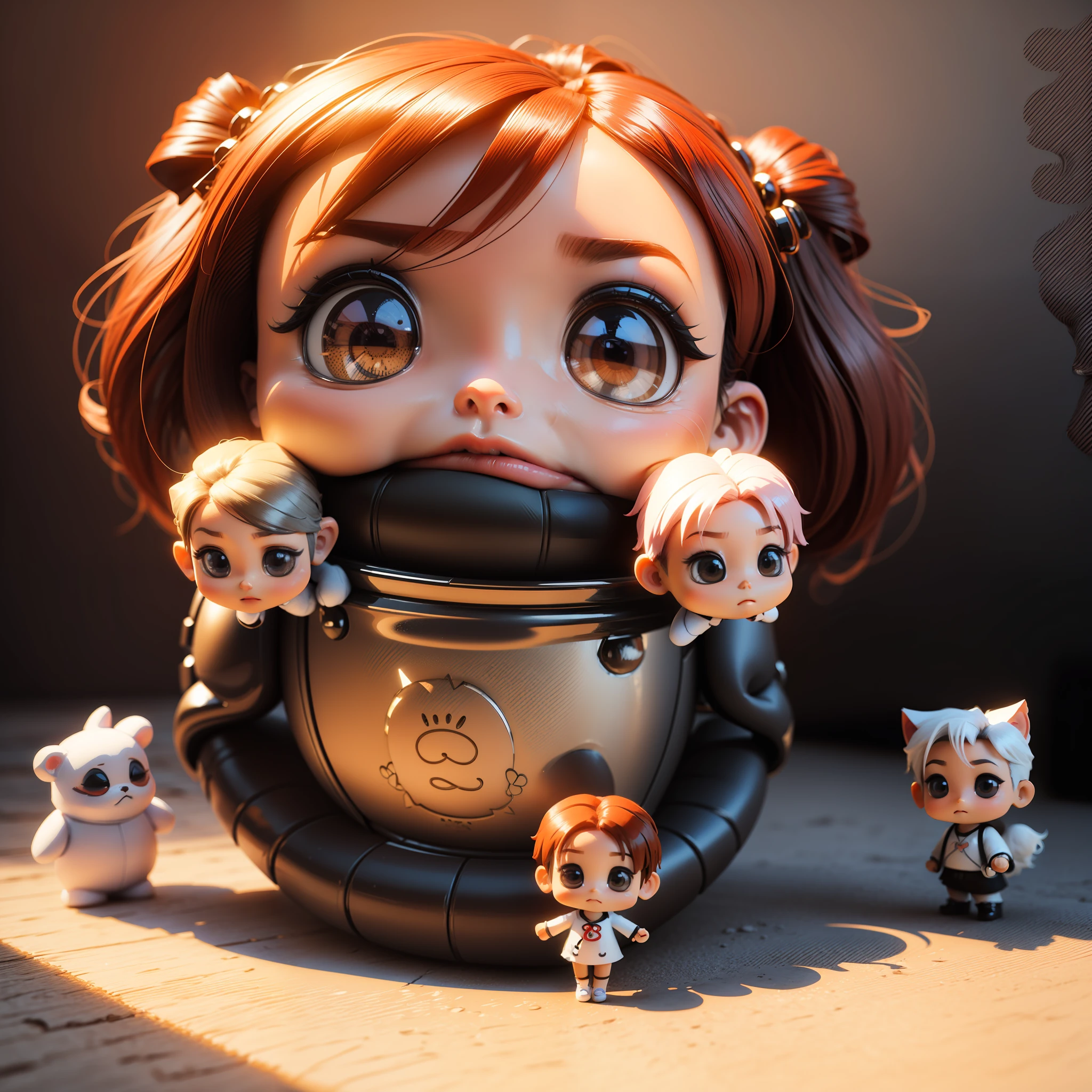 ​masterpiece　(((chibi 3d --auto