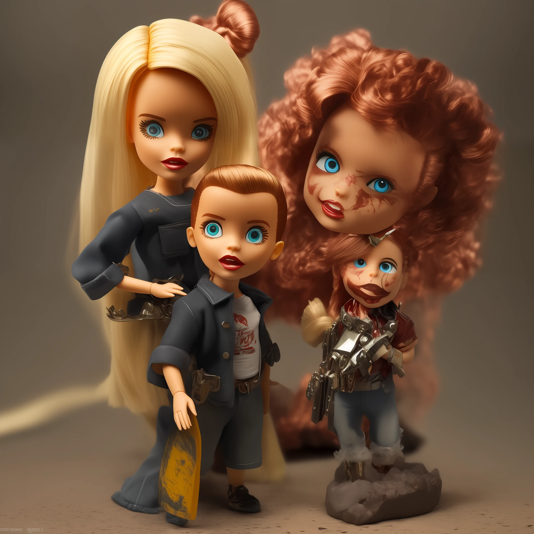 Barbie de terror. Chuck o boneco assassino --auto