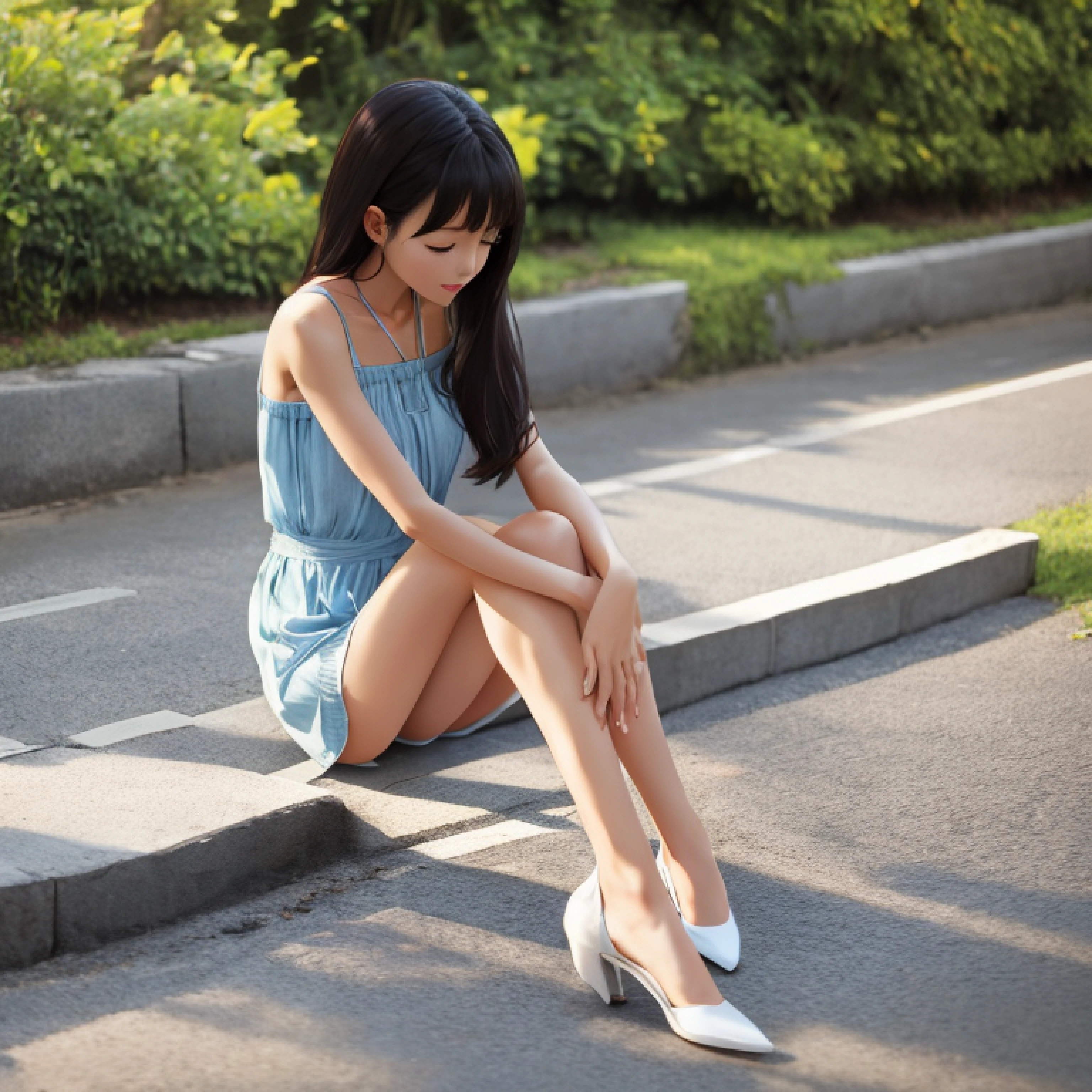 chiquita、A slender、beauty legs、 --auto