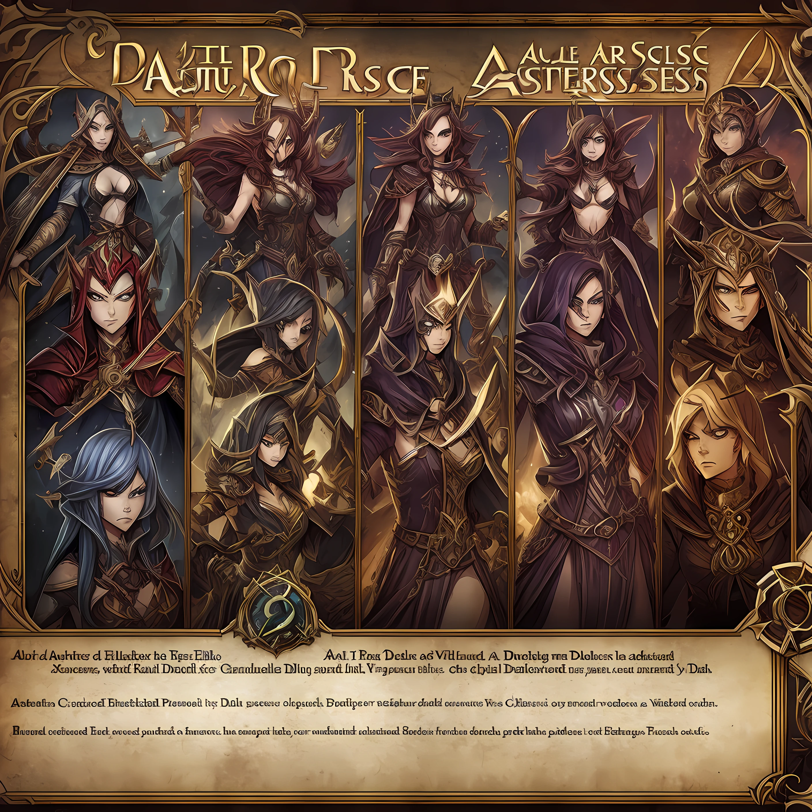 female,DARKELF,EVIL,Corruption,priestess --auto