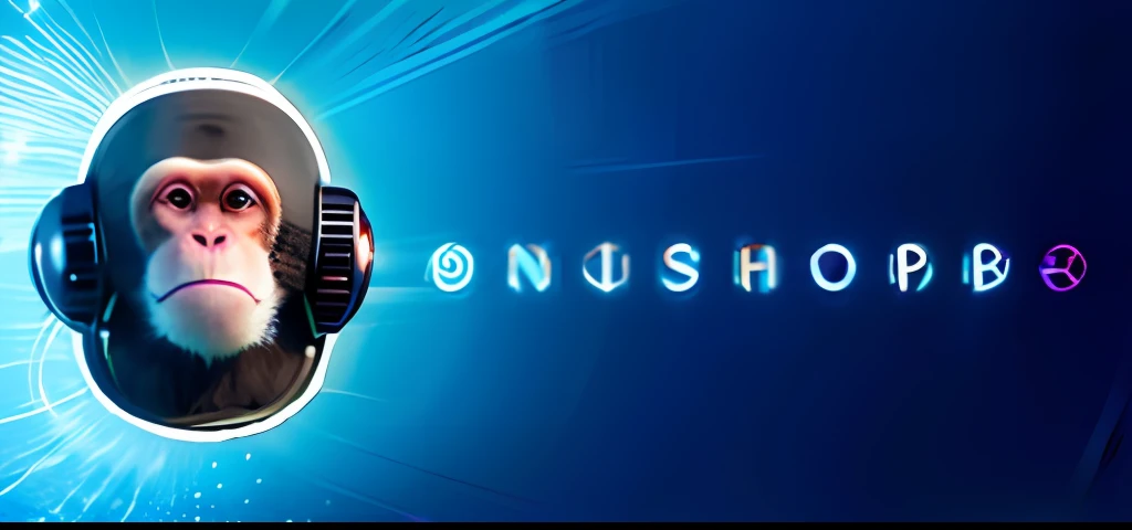 A closeup of a monkey head with the words UNSHORP, unsharp mask, Akihiko Yoshida. Motor irreal, Unsplash, desborrar, Profano, unholy union, Motor irreal CGSetivity, awkward, (((Motor irreal))), lugubrious, resultado, Destaque no Unsplash, inacabado, motor unreal viscoso, Top Selection no Unsplash
