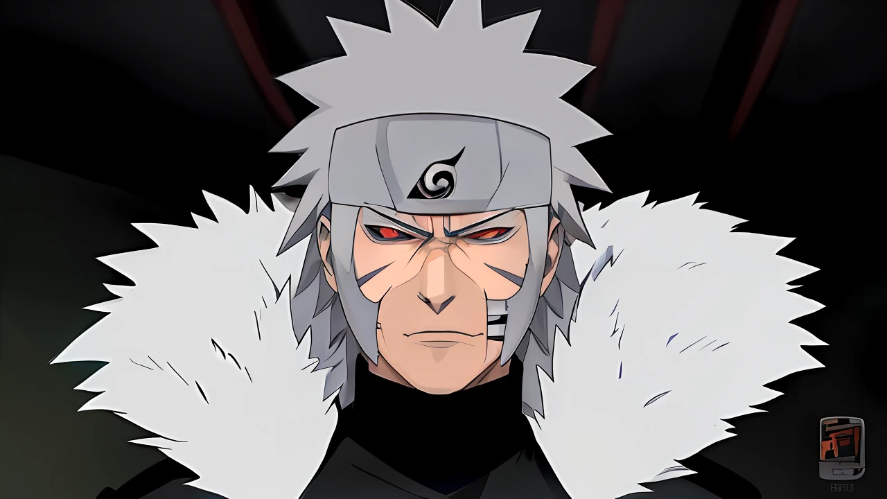 Close-up of a man with white hair and black clothes, kakashi hatake, joker looks like naruto, uchiha itachi, he has dark grey hairs, joker as naruto, Kakashi, from naruto, a silver haired mad, pain from naruto, akiyuki shinbo, Avatar image, best anime character design, Tanjiro Kamado