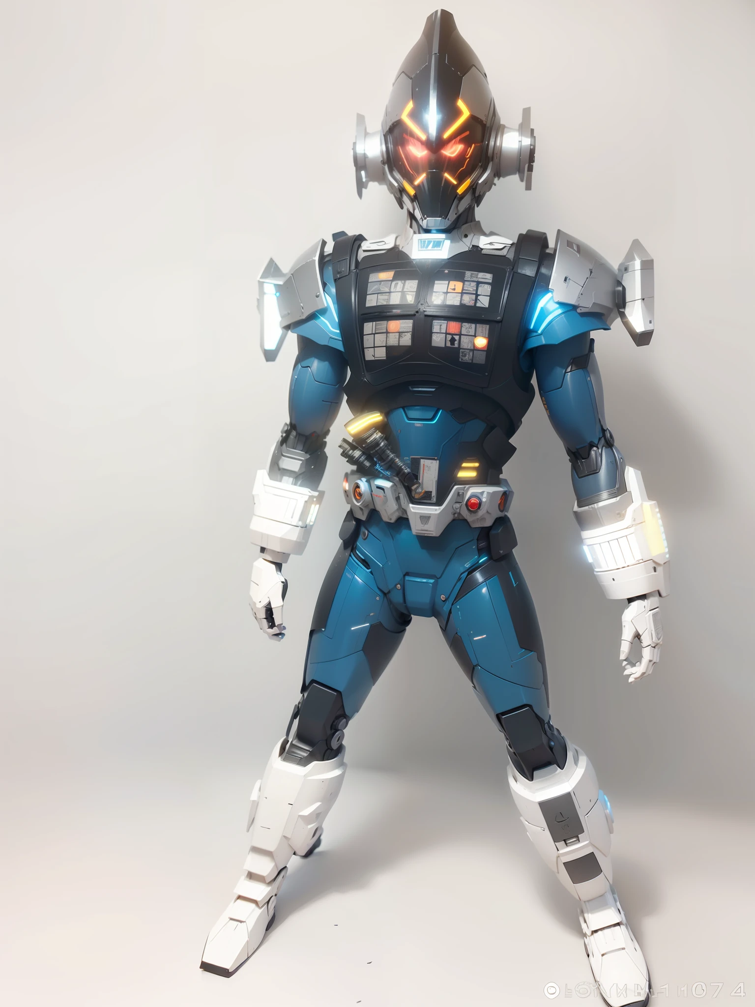 Realiy,photorealestic,Machinary,mechs,Technologie,musculous,glowing light eyes,Burly body,style of photography,Real scenery(Metallic texture 1.8)(Excess detail 2)(High resolution1.6)(4K clarity1.9)(Carbon fiber 1.5)(Metal reflection 1.5),Neon lights