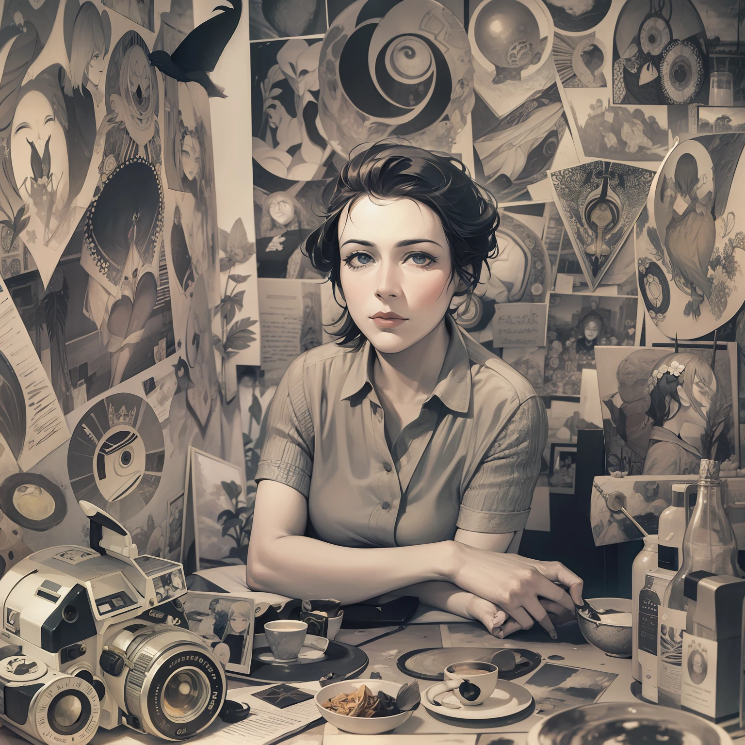 Eileen Agar: Surrealist painter and photographer.