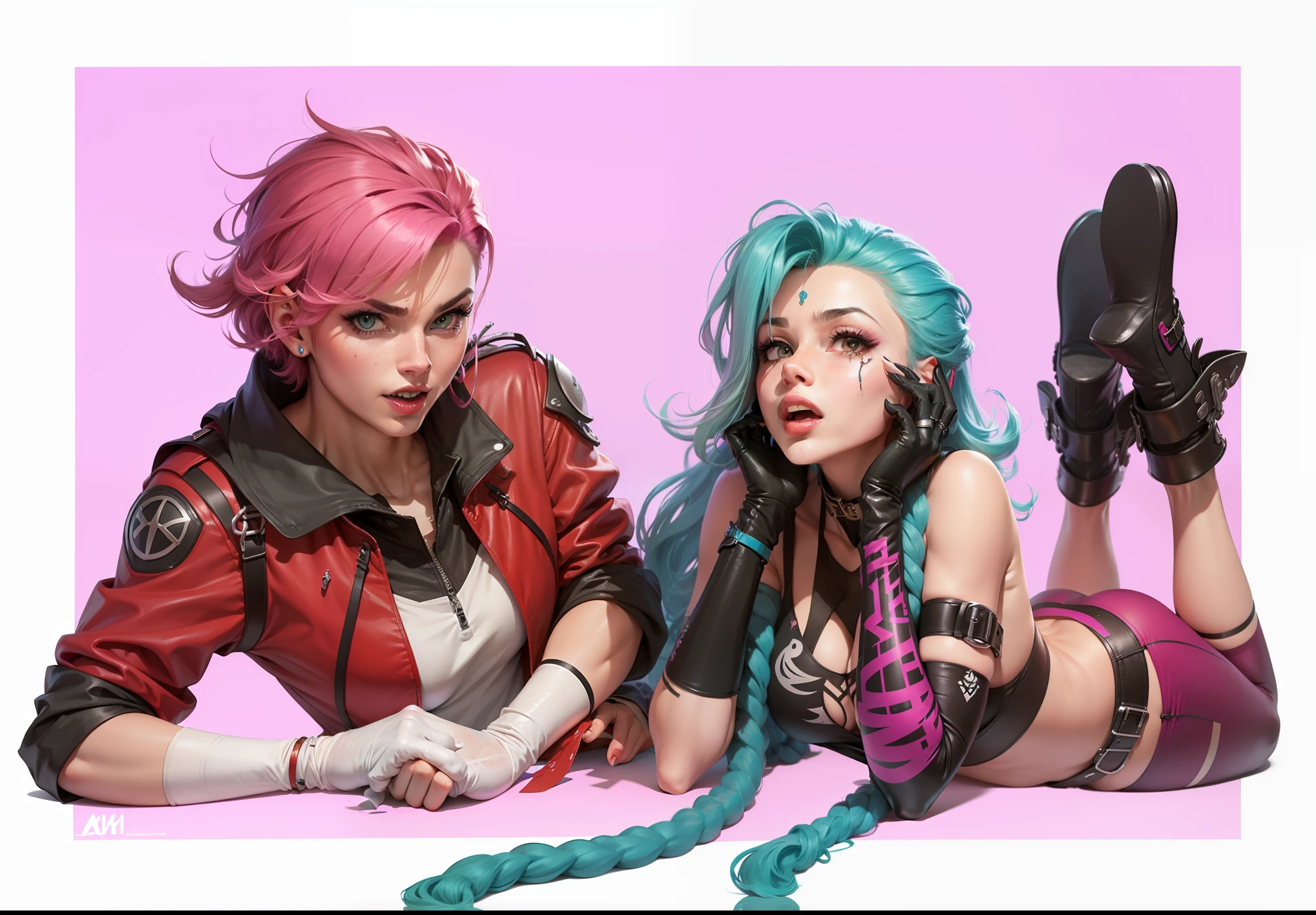 2 garotas, Vi e Jinx, arcano