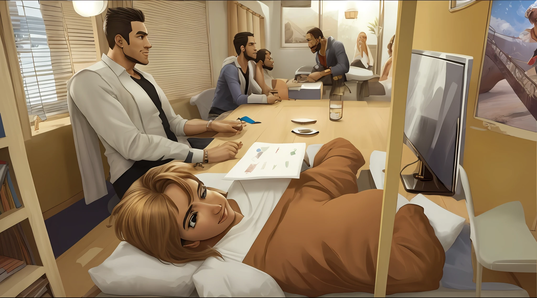 Estilo Cartoon, ultra realistic