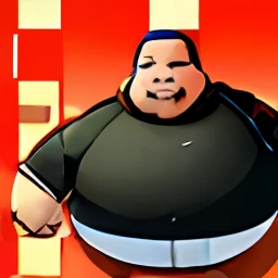 Very fat man --auto