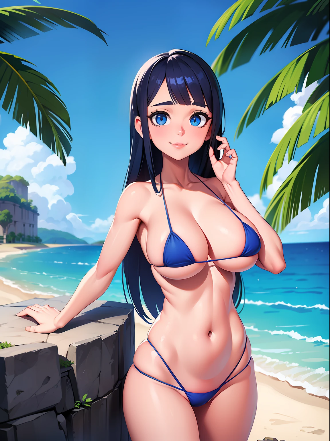 Mulher madura, blue skies, espetacular, lewd smile, cena de corpo inteiro, micro bikini, roupas de bruxa, (Fundo detalhados: ancient ruins), pele brilhante, rosto detalhado, olhos detalhados, anatomia perfeita, dynamic pose, Approaching perfection, Dynamic, altamente detalhado, (rosto bonito e detalhado, belos olhos detalhados), de frente para o espectador, seductiveexpression,