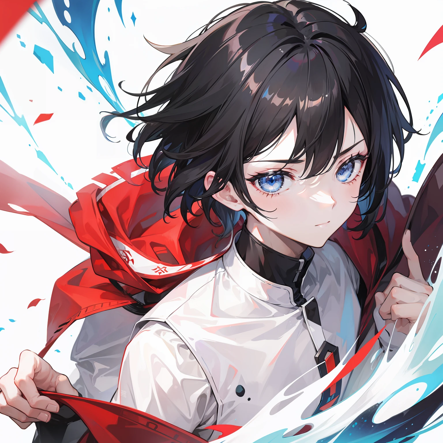 geomancy,Black Haired Man 4k Artwork, short-haired