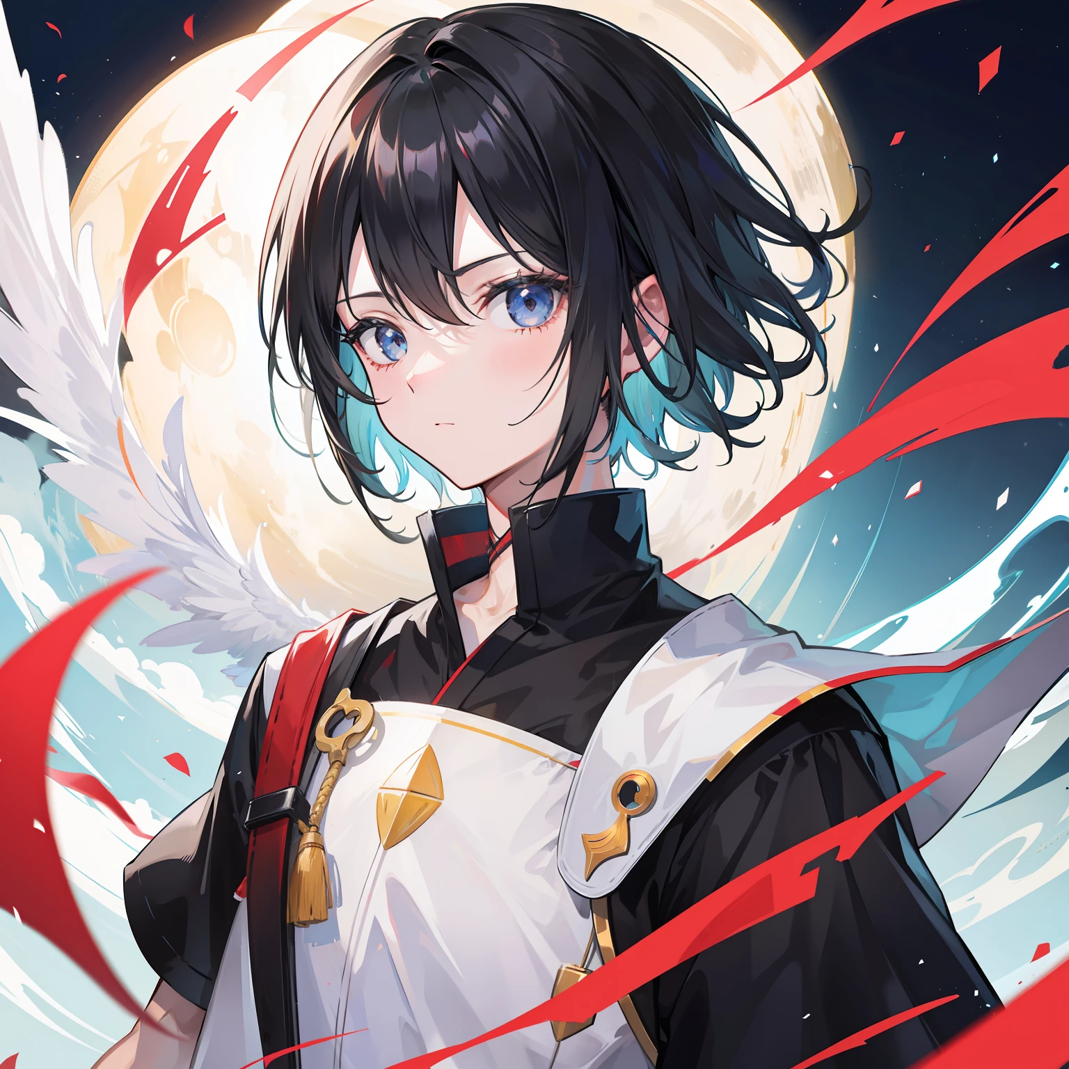 geomancy,Black Haired Man 4k Artwork, short-haired