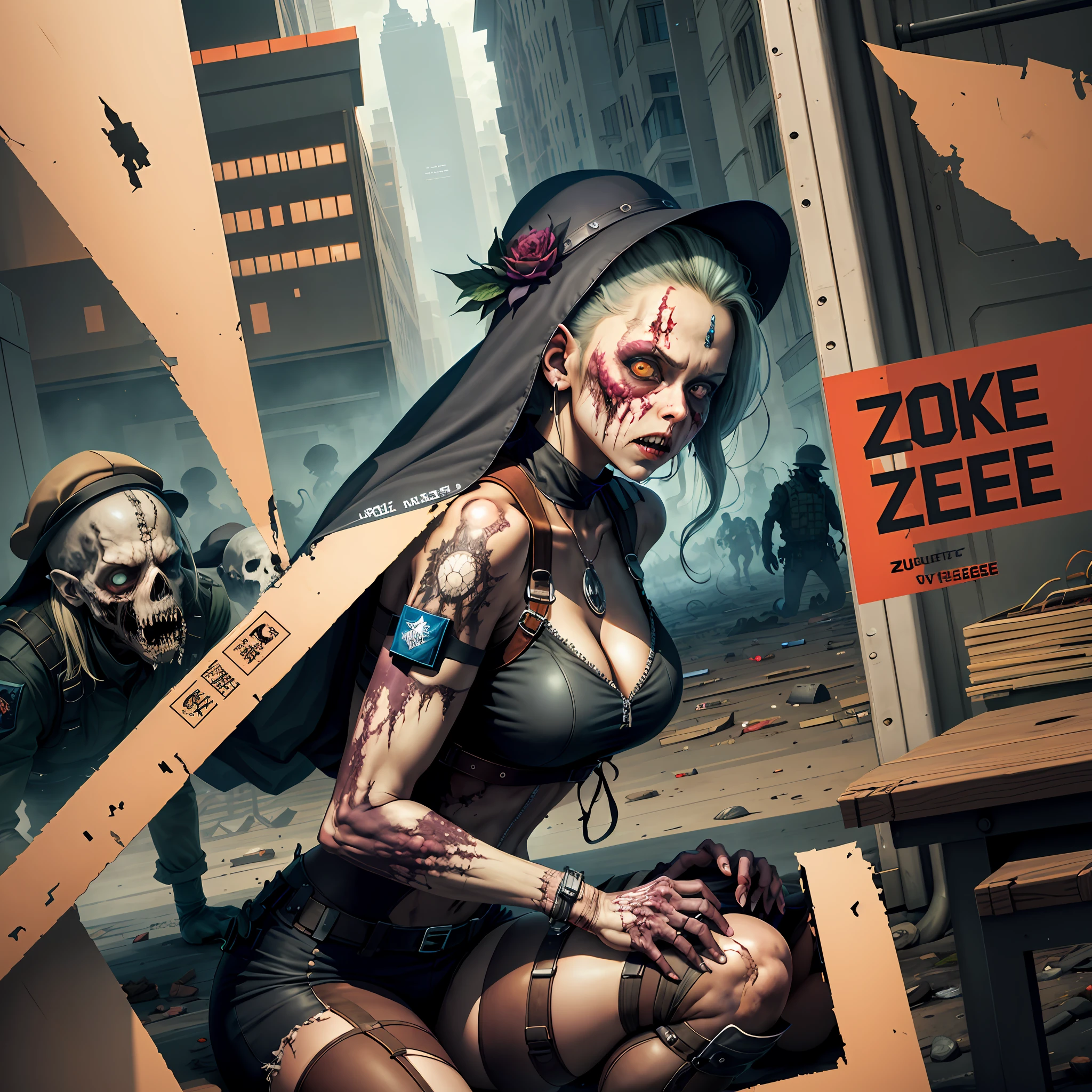 Novel Cover: Zombie Siege by licue0