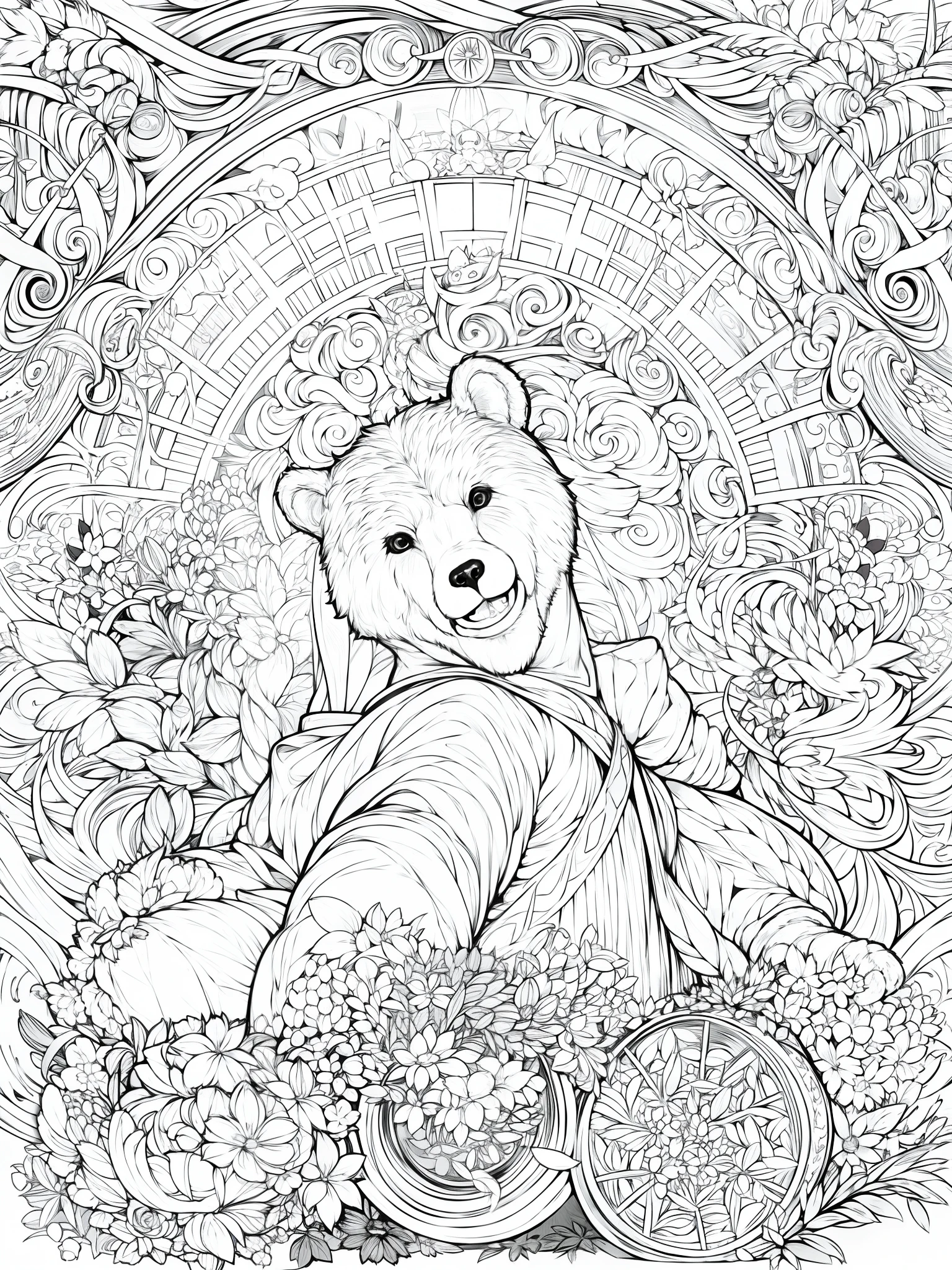 Bear's head