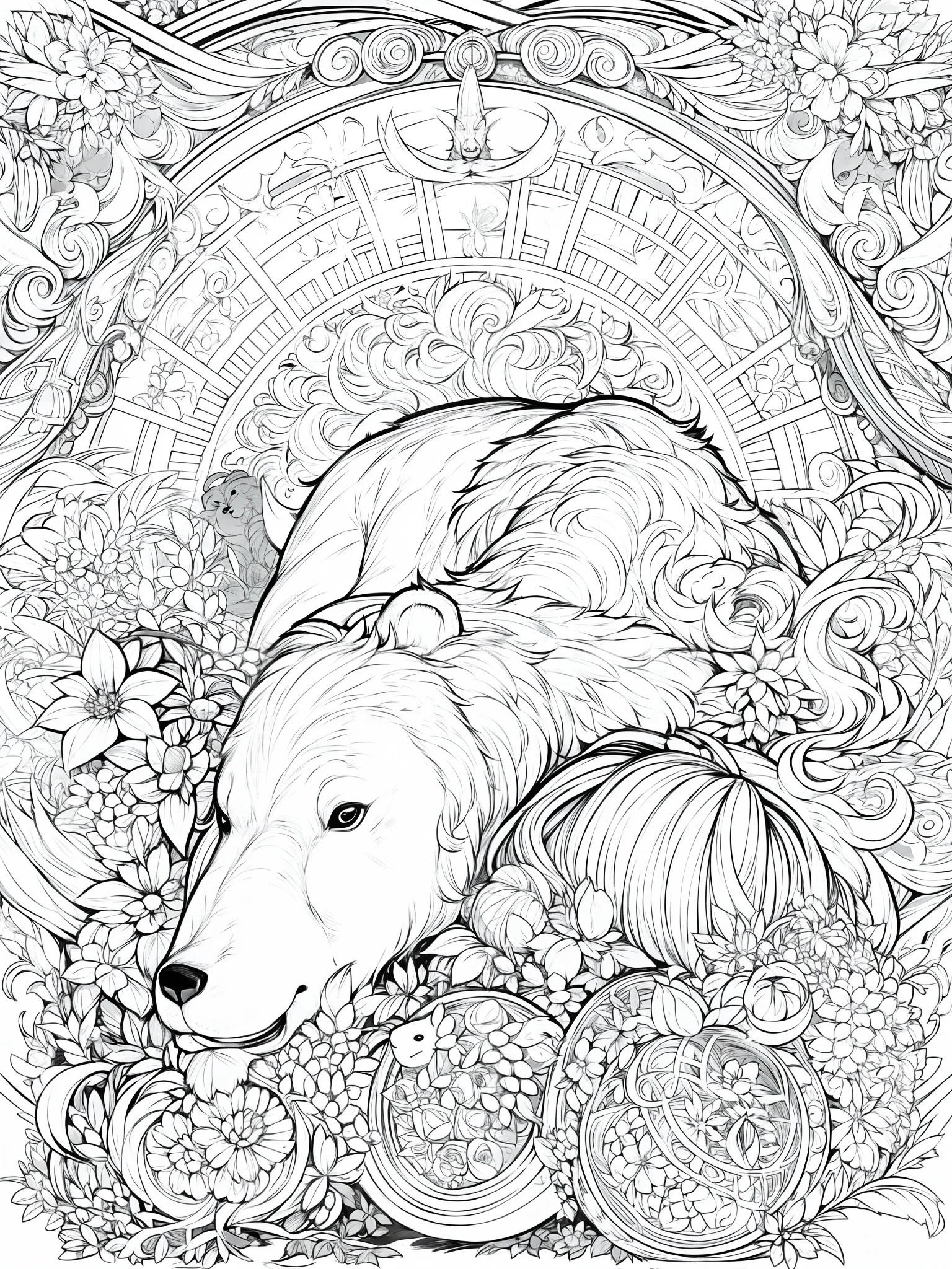 Bear's head