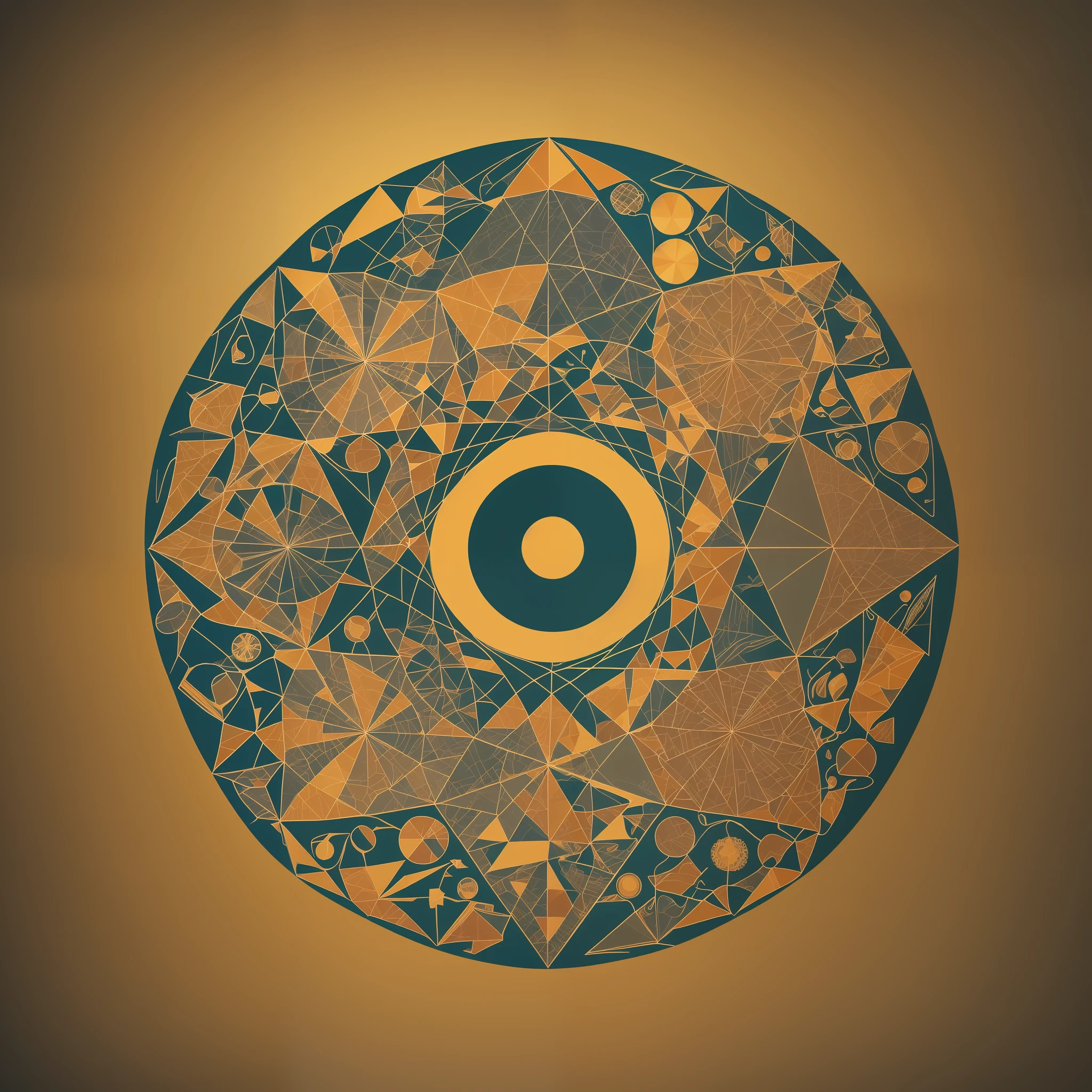 Graphic illustration,Various geometric shapes,Add another close-up