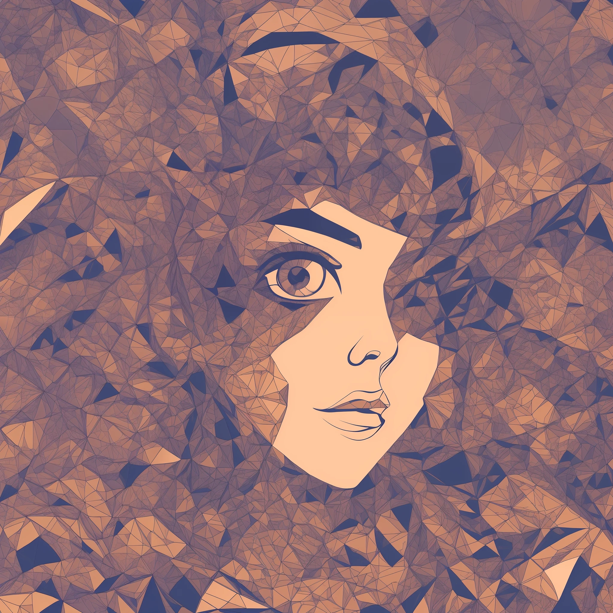 Graphic illustration,Various geometric shapes,Add another close-up