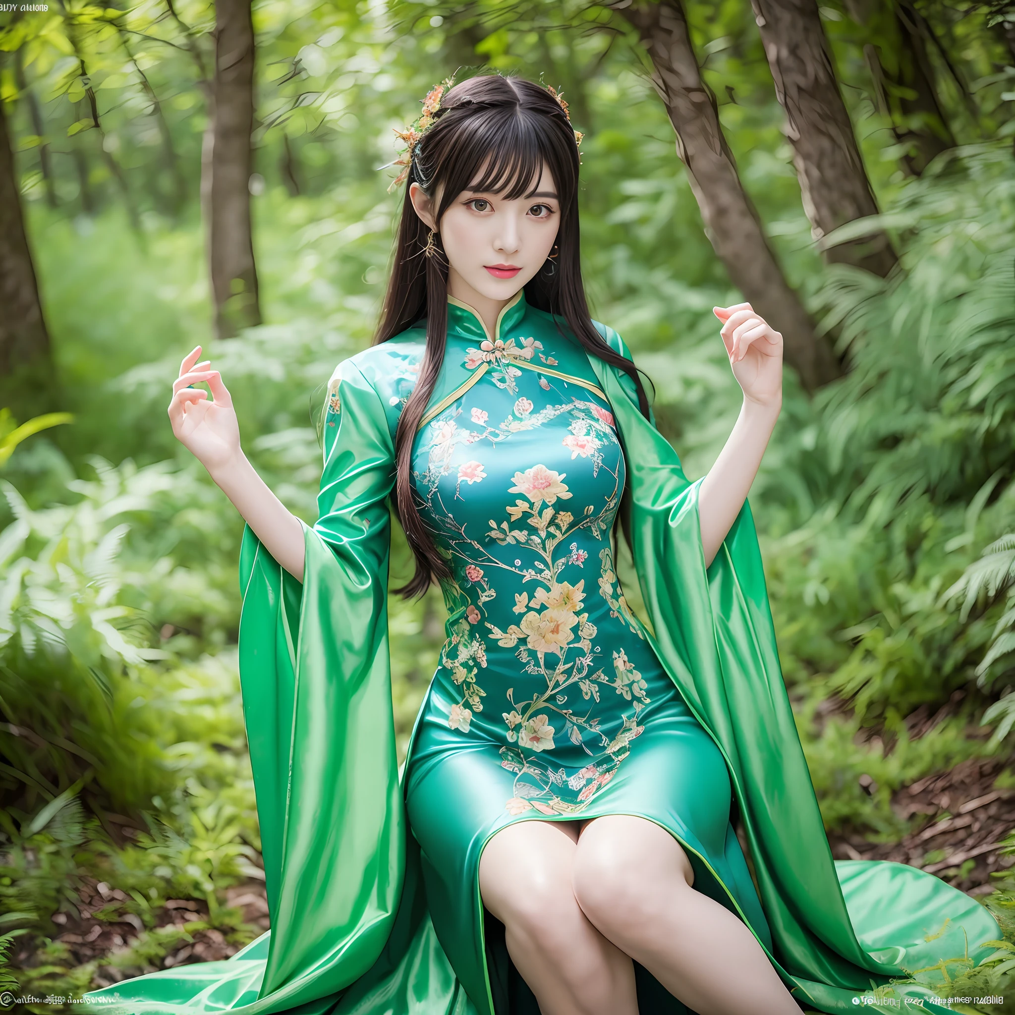 Alafi woman in blue dress posing in forest area, Anime girl cosplay, Anime Cosplay, Cosplay, Trending on CGSTATION, full-body xianxia, cosplay foto, fantasy dress, trending at cgstation, Beautiful maiden, beautiful outfit, elegant glamourous cosplay, Beautiful fantasy maiden, chinese costume, Xianxia Fantasy