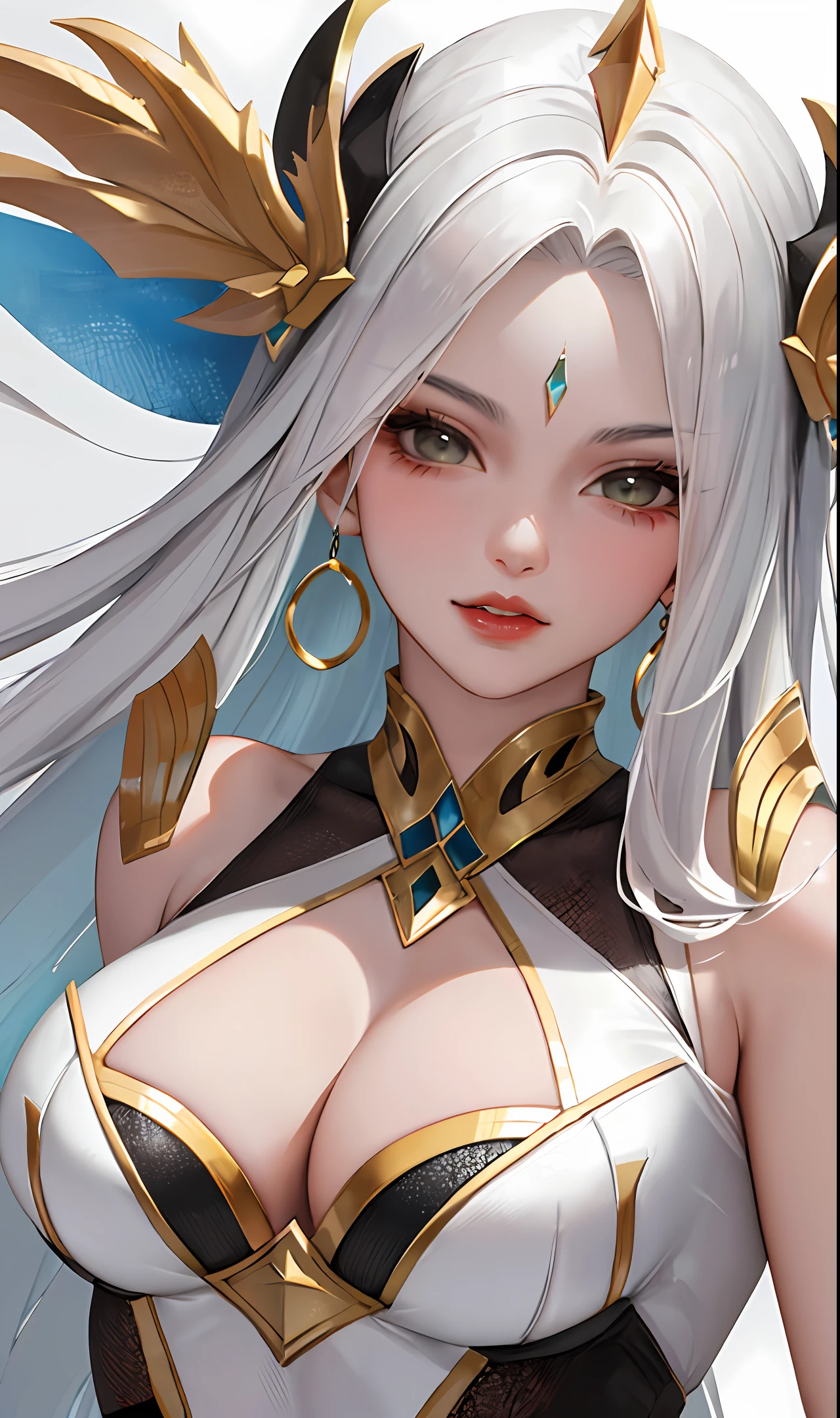 Graphic illustration,geomerty,closeup cleavage,super high image quality,hyper-detailing,very high res