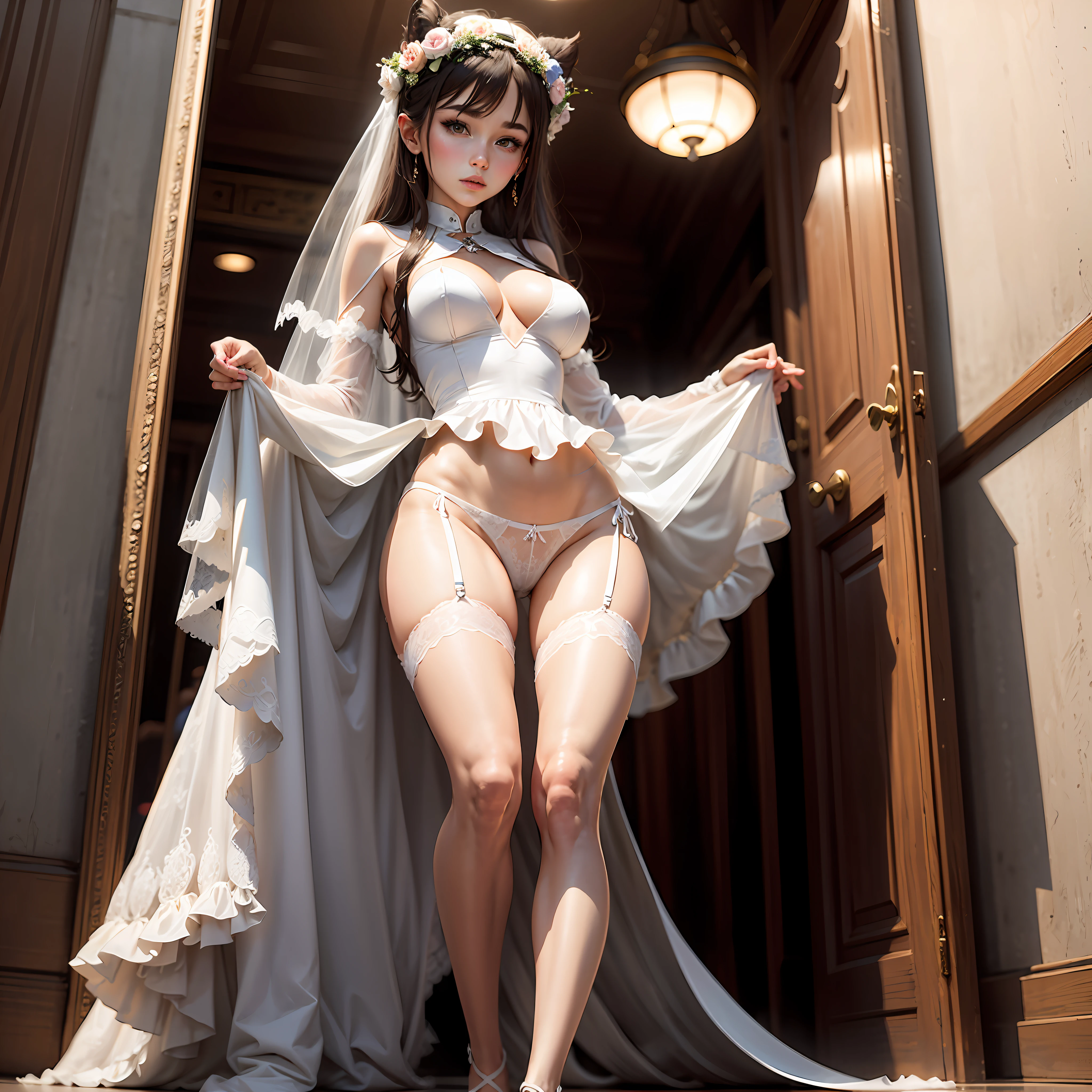 Slender,beautifullegs,Lace,stocklings