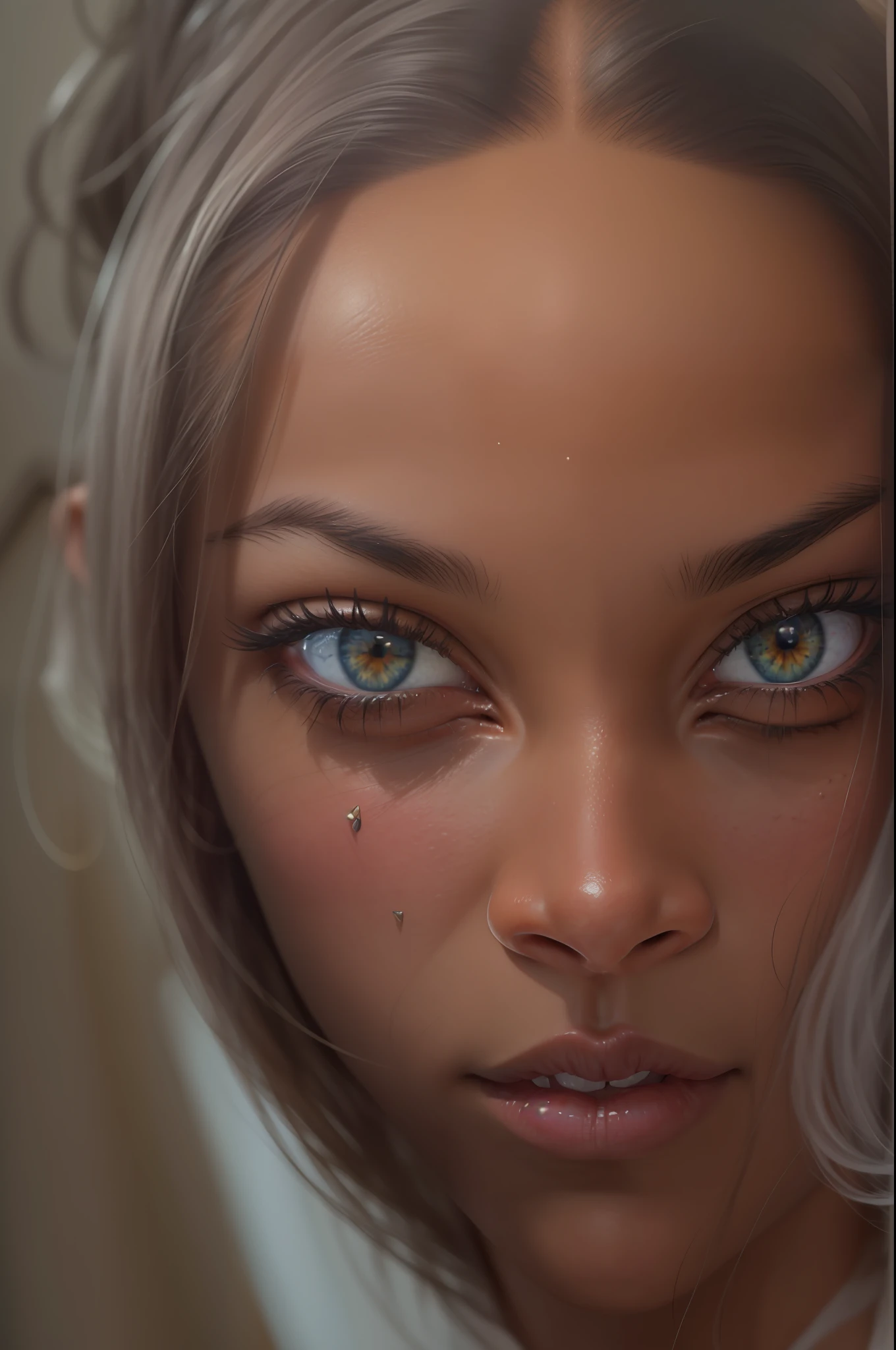 ((young Zoe Saldana looks dreamy)), ((she has round breasts)), ((Startrek)), (ds9st uniform), ((offener Reisverschluss)), (sie befindet sich auf der Enterprise), (kleiner Kopf), ((detailliertes junges Gesicht)), ((soft facial features)), Weiches filmisches Licht, ((((Kino-Look)))), (fotorealistisch), (Raytracing), (scharfer Fokus), ((natural realistic skin texture)), detailliertes Gesicht, detaillierte Lippen, detaillierte Augen, doppeltes Augenlid, ((eine Frau)), ((ein Bild))