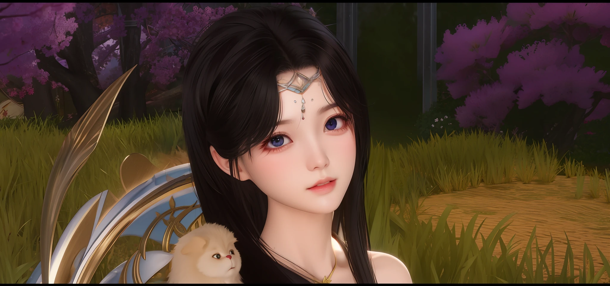 Maintain facial detail,Eyes are confused,8K quality,blur backgroun,Antique anime face,ancient wind