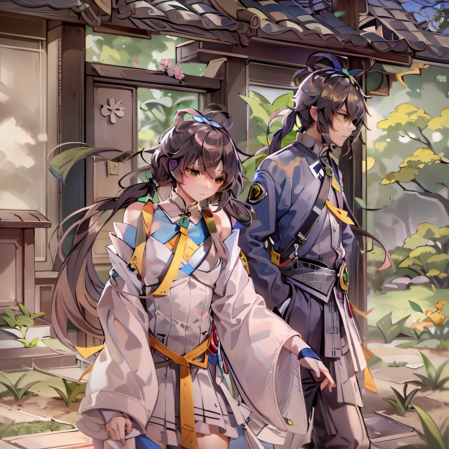 Story development outside the gate，Kenshin didn't know it，Unexpectedly, the Luo Song couple, who had just been driven away by him, began a new plan。