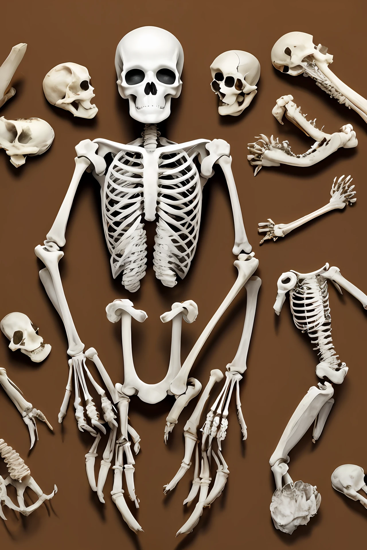 Skin and bones