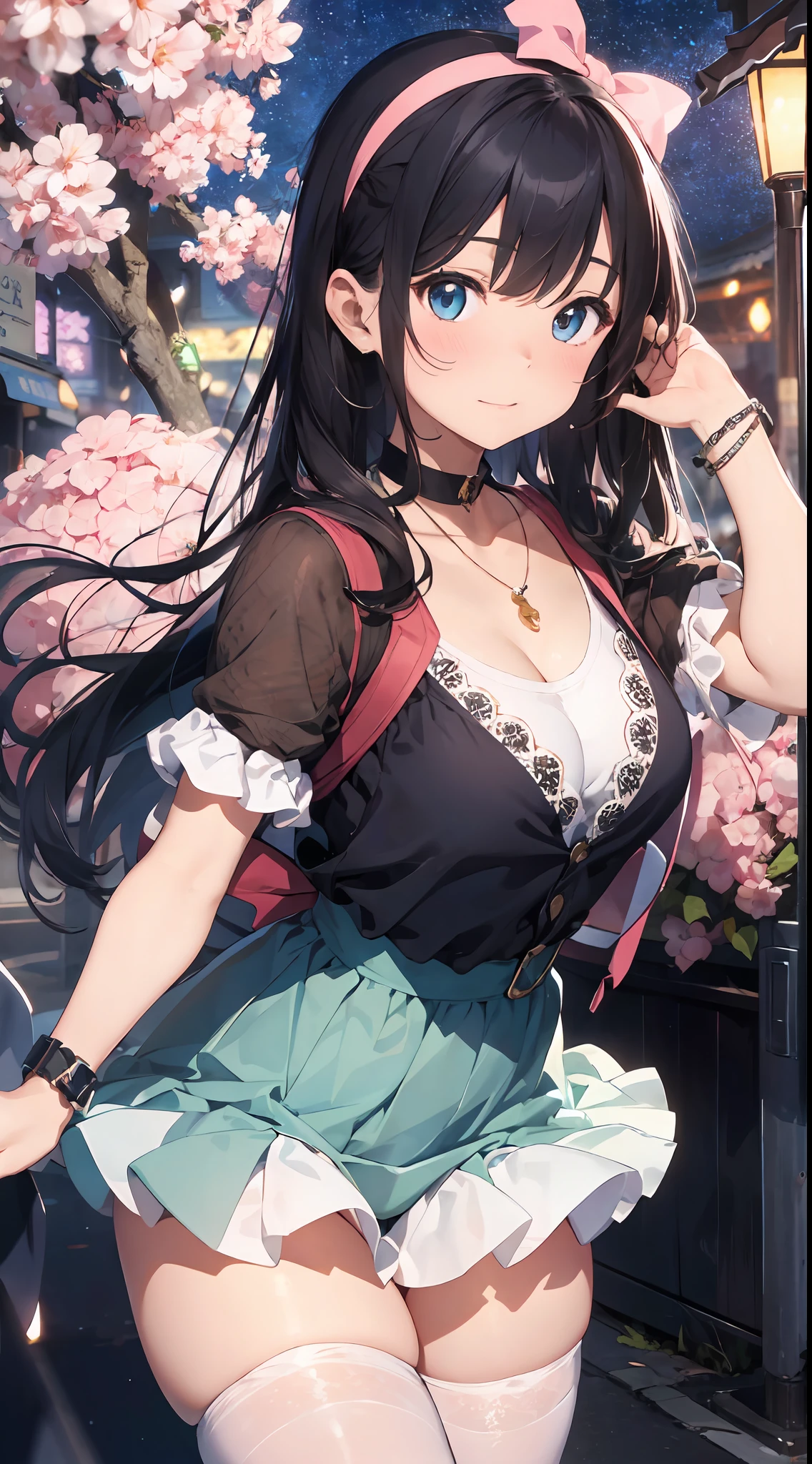 She was a pretty Japan schoolgirl magical girl。She has pink twin tails with ribboned hair and、He had big light blue eyes.。Her face is small and round、He had a sharp nose and plump lips.。Her skin is white and shiny,、I had pink blush.。Her body is delicate and dainty.、Had fluffy curves and balance。She wore a white and pink swimsuit-style costume。The costume is decorated with lace and ribbons.、The ruffles and skirts were fluffy.。The costume exposed sexy parts of her breasts, Buttocks, thighs thighs thighs thighs, etc.。She has a magic wand and、A necklace with light blue jewels and、With a hairband with a pink ribbon、White lace socks and、She also、I was wearing white shoes with pink ribbons.。
She was riding a Ferris wheel at a seaside amusement park。The Ferris wheel is a colorful gondola spinning.、It was sparkling in the night sky。The sea is dark and blue、The waves were quiet and calm。The sky is full of stars、The moon was shining brightly。The background has depth and perspective.、It looked realistic and three-dimensional。(quality: 2) (picture quality: 2) (detail: 2) (masutepiece: 2) (Official art: 2) (meticulously detailed masterpiece: 2) (realistic in every detail: 2)
The camera shot from her front。The camera focused on her face, Chest and legs、Other attractive parts。The camera captured her cute facial expressions and gestures such as smiles, winks and poses.。The camera caught her gaze waving at the camera。The camera told her that she was the cutest and absolutely invincible magical girl in the world.。
(quality: 2) (picture quality: 2) (detail: 2) (masutepiece: 2) (Official art: 2) (meticulously detailed masterpiece: 2) (realistic in every detail: 2) (human body based on human anatomy: 2) (shape retention of fingers: 2) (Attractive eyes: 2)
This portrait was created using the world's best cameras and lenses。Camera settings have been adjusted to fit the scene perfectly。The camera settings are as follows。
shibori:F/1.4
Shutter Speed:1/1000 seconds
...ISO:100
focal lengt