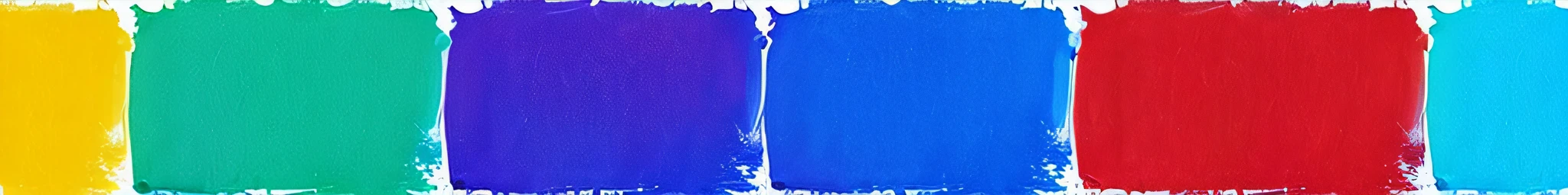 Paint strokes are arranged vertically