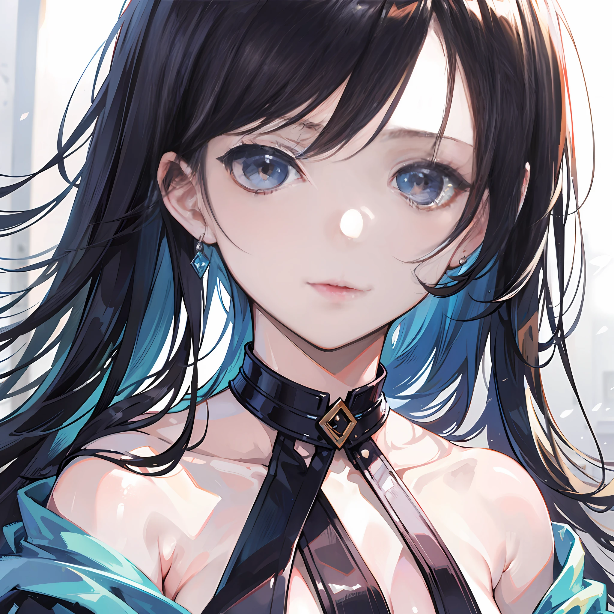 Best quality,masterpiece,ultra high res,(photorealistic:1.4),1girl,shoulder,charming,Looking at the camera,