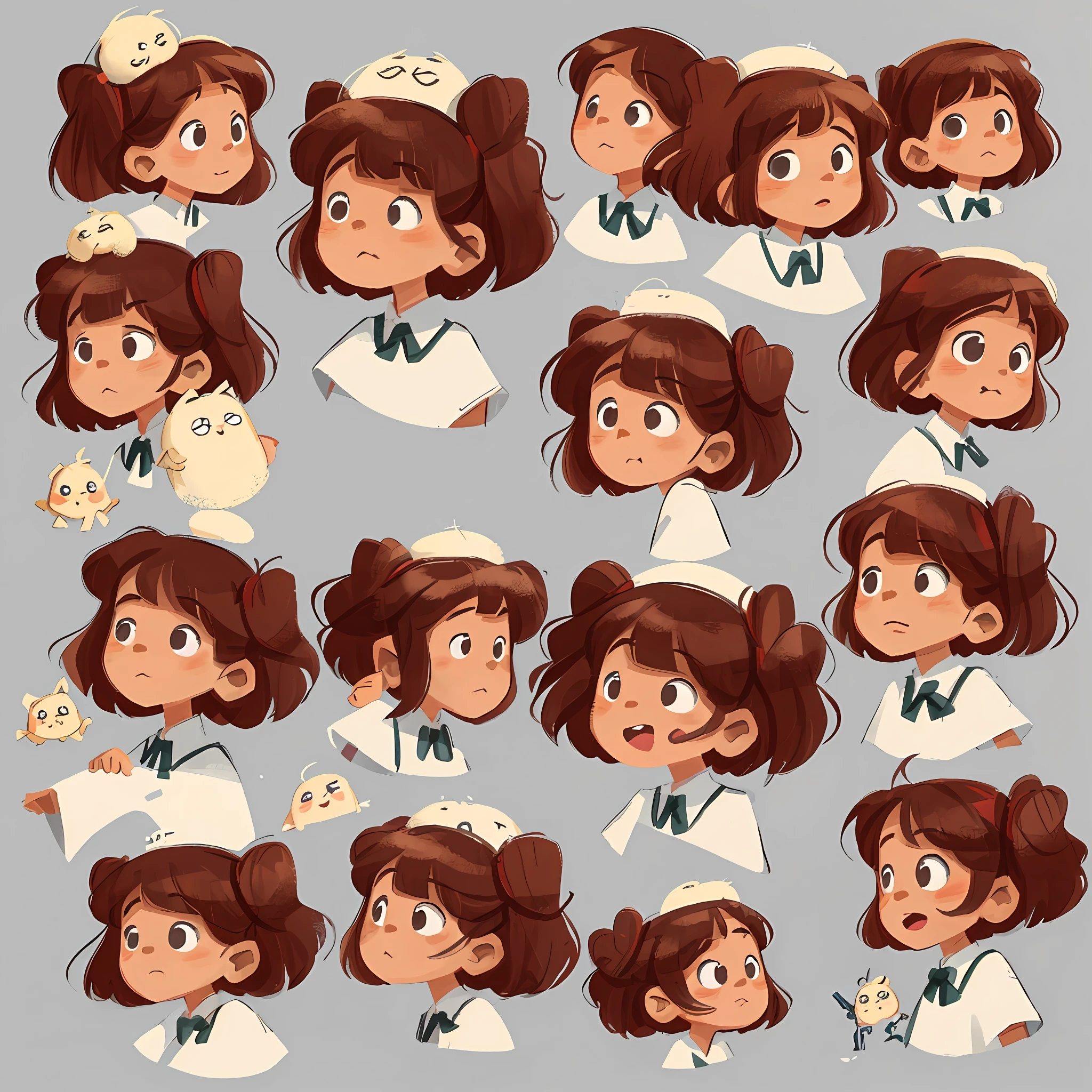 A makes all kinds of funny expressions,Emoticon pack