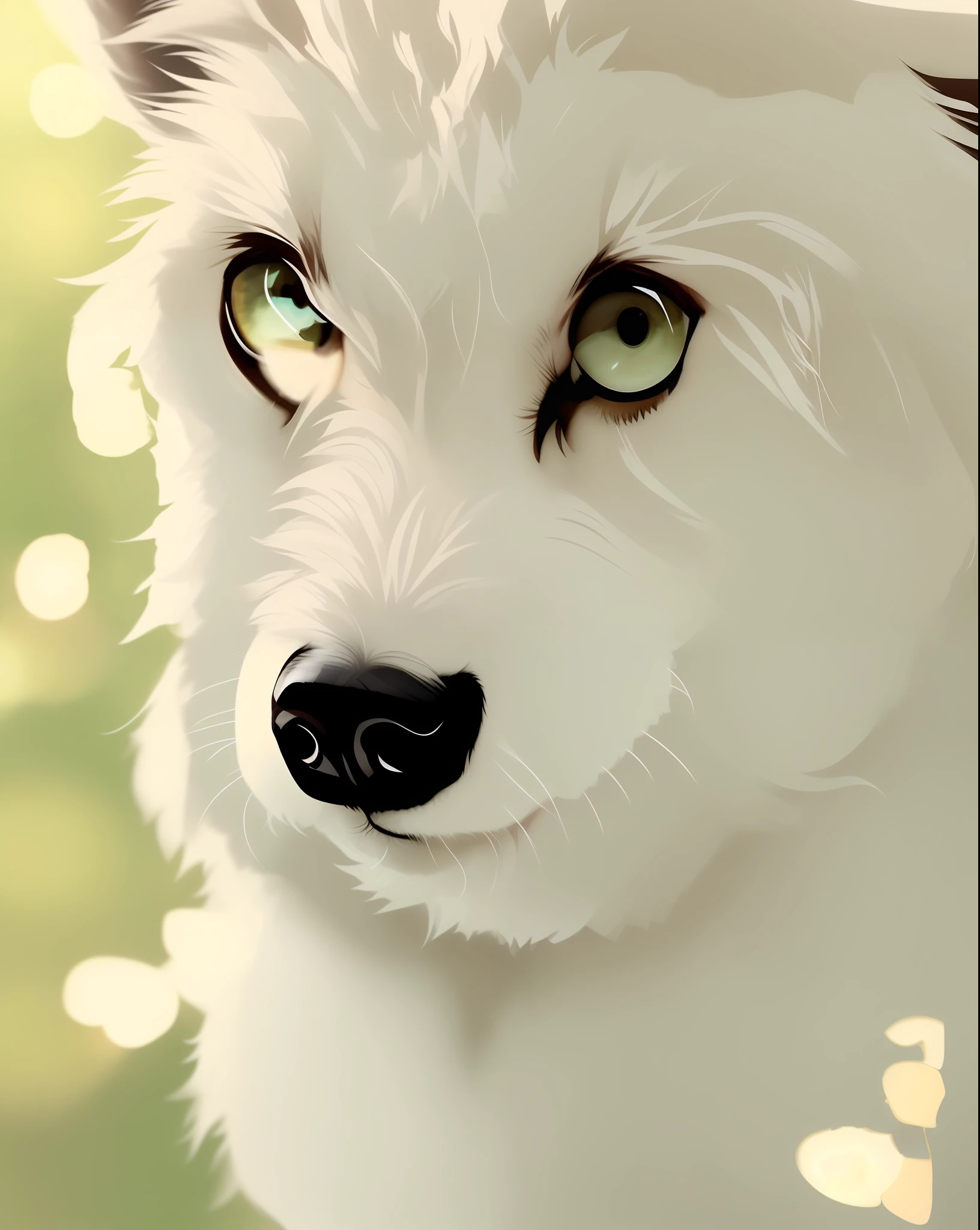 Beautiful fur、Clear eyes、cool expression