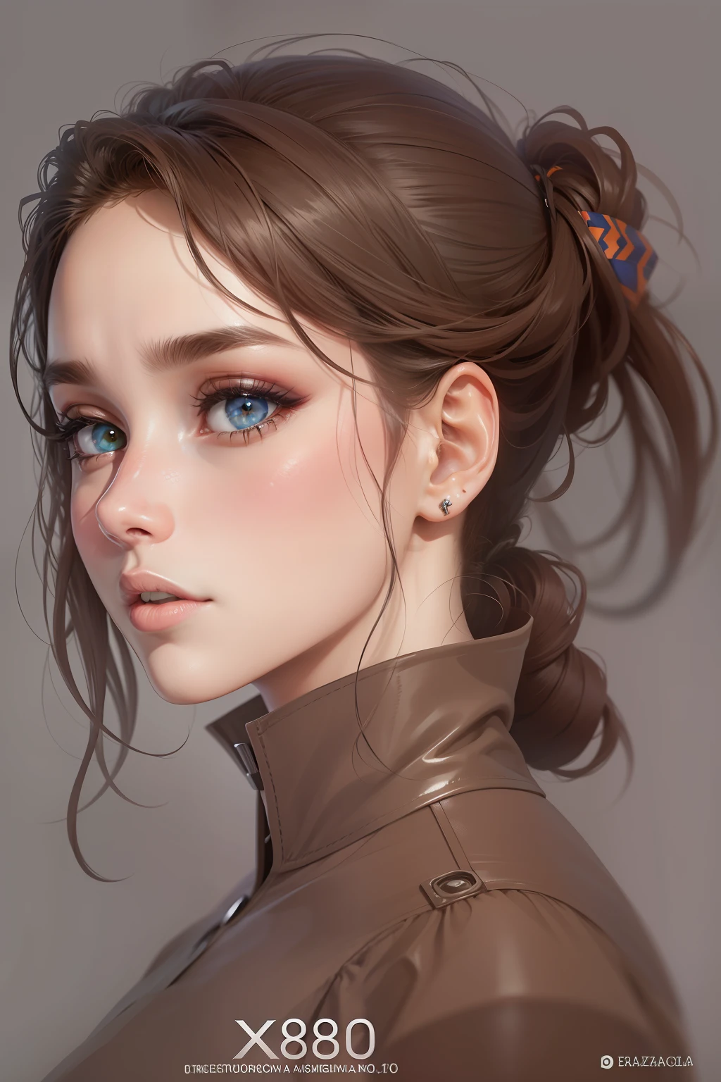 rosto feminino completo, centralizado na pagina, realista, detalhe extremo, (obra-prima), (melhor qualidade), rosto, olhando para o expectador, olhos arregalados, espanto, susto, surpresa, 8k, nas dimensoes 1080 x 1920, loira muito bonita, pele real, olhos azuis, raw