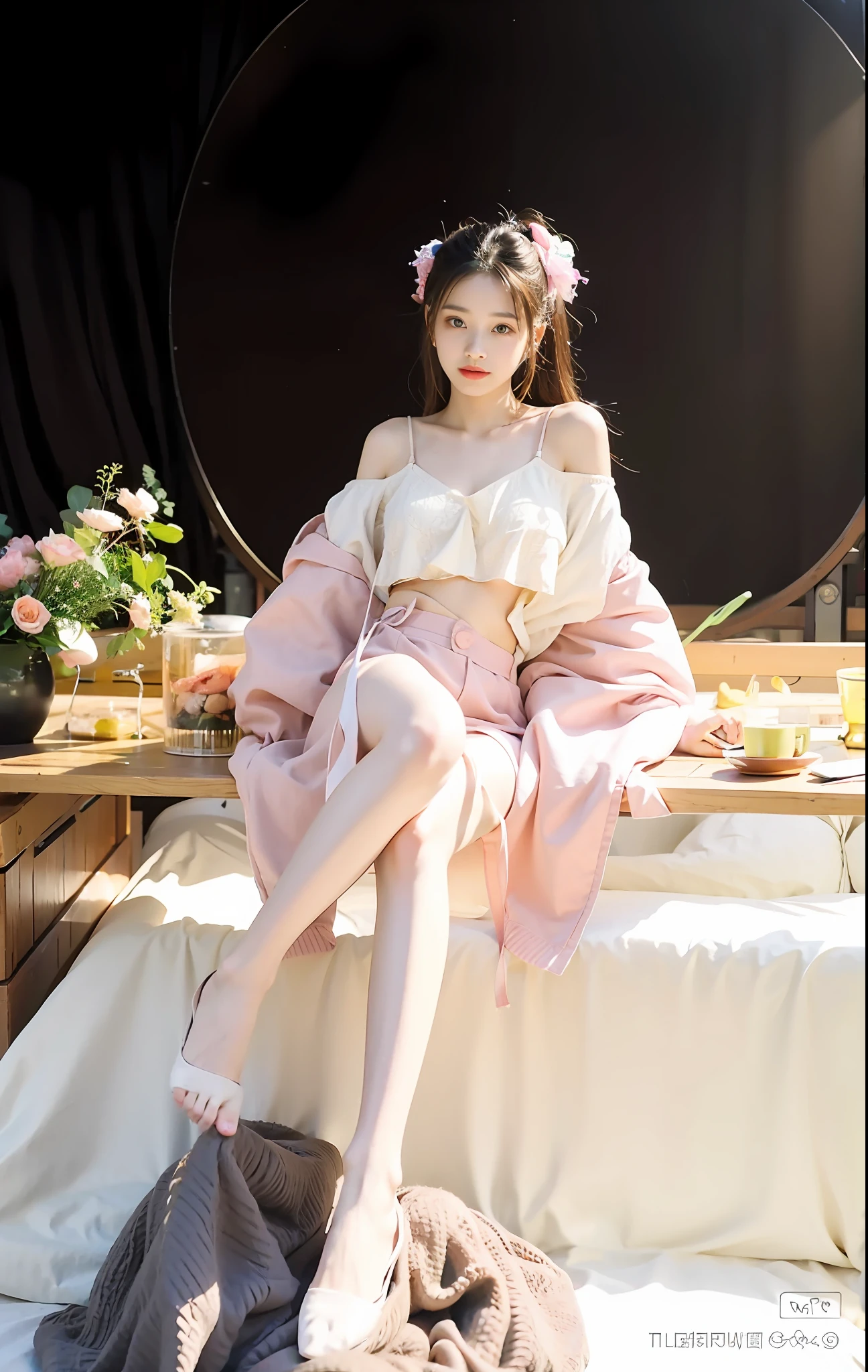 best qualtiy，tmasterpiece，超高分辨率，（realisticlying：1.4），teens girl，Juvenile, Thin and light, cleanness