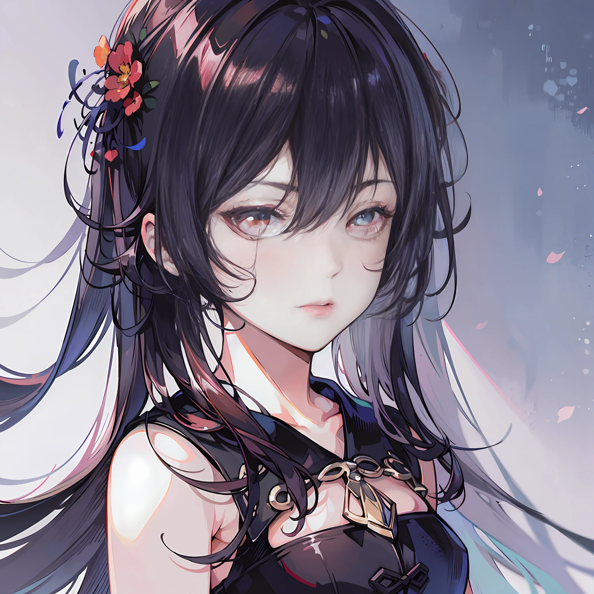 Best quality,masterpiece,ultra high res,(photorealistic:1.4),1girl,shoulder,charming,Looking at the camera,