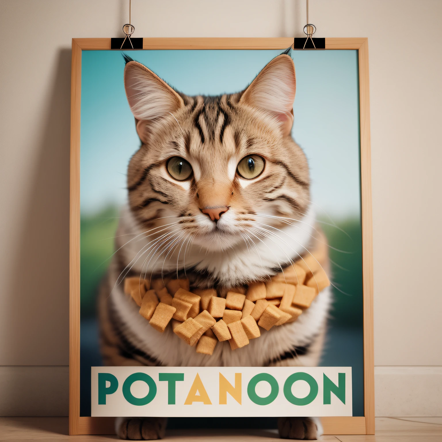 Pet food poster,