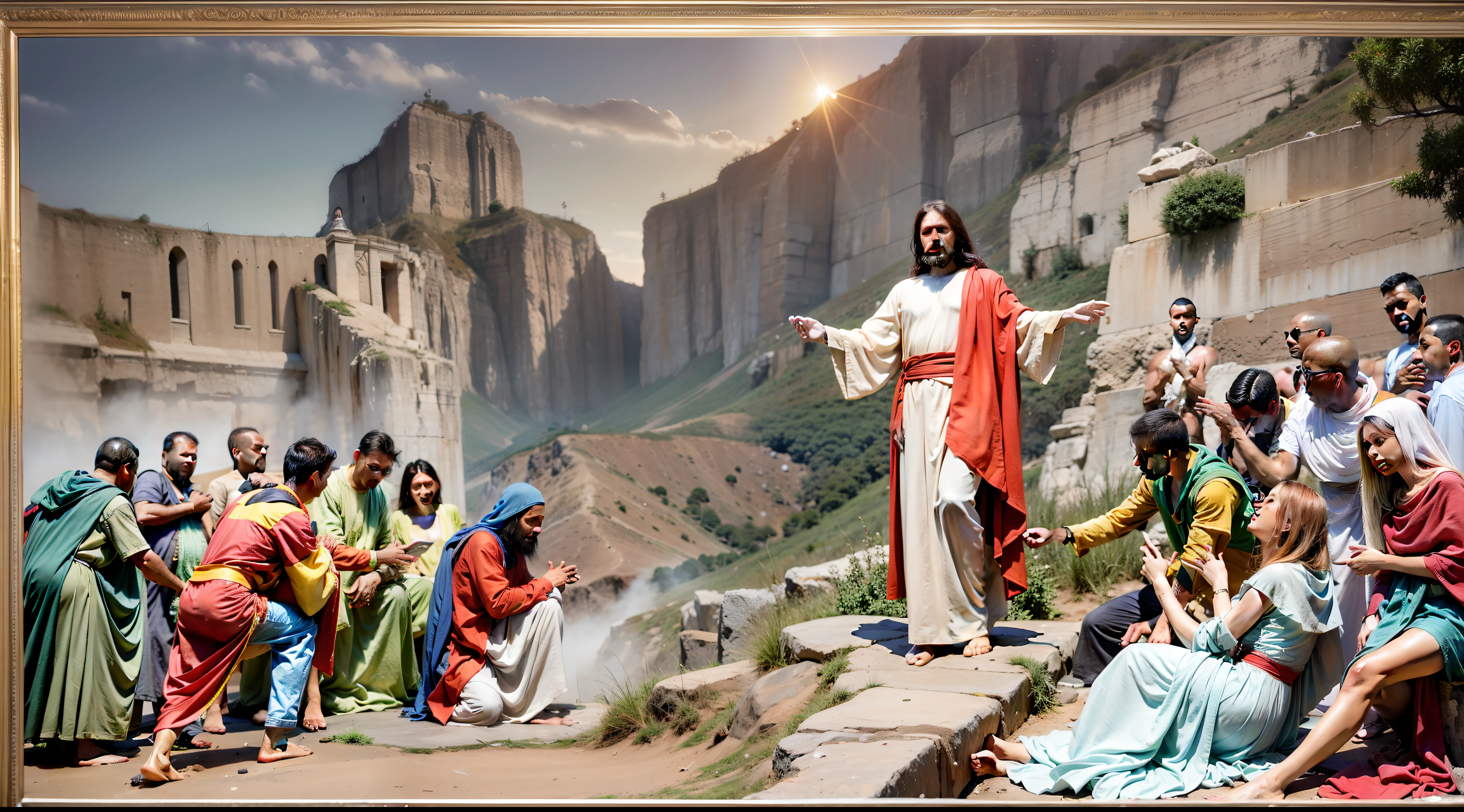 The Resurrection of Jesus, desenhe sua cova vazia
