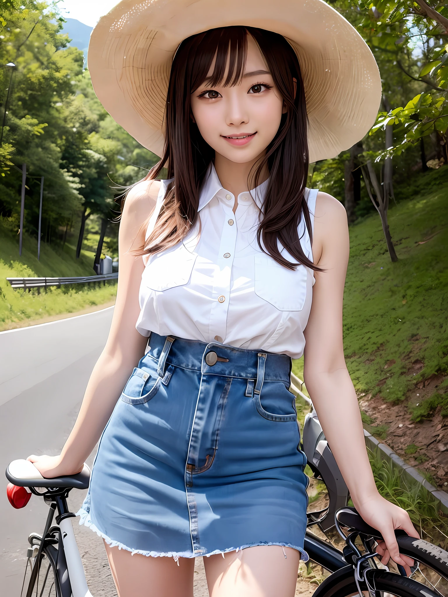 make the hat smaller