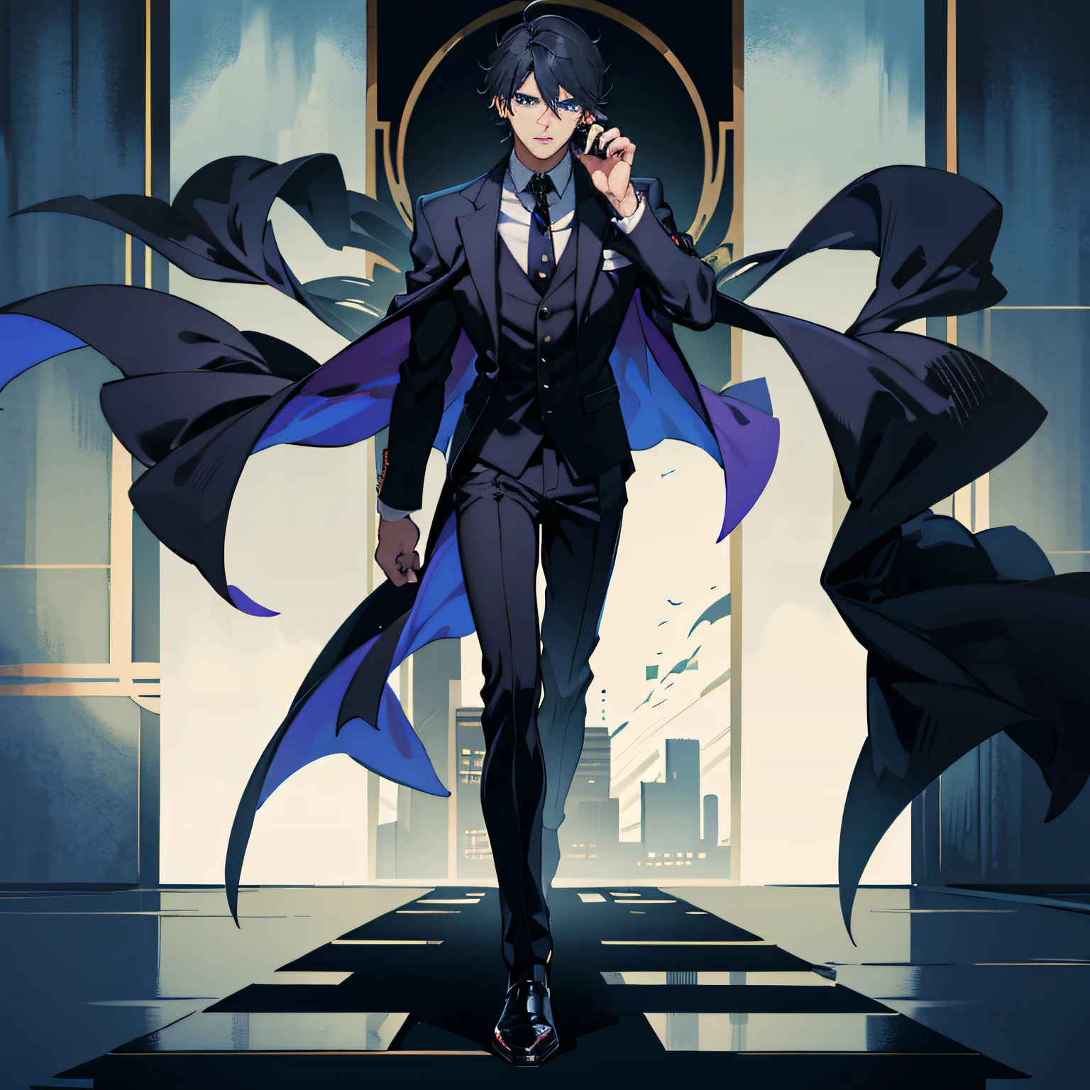1
A close-up of a man in a suit and tie, he is wearing a suit, Single character full body, Anime handsome man, Tall anime guy with blue eyes, Dark suit, Handsome anime pose, full body single character, wearing a black noble suit, male anime character, Delicate androgynous prince, Portrait of Gamon Jandrey Grimdak
2
A close-up of a man in a suit and tie, a character portrait inspired by Okumura Togyu, Pisif, shin hanga, he is wearing a suit, Single character full body, Anime handsome man, Tall anime guy with blue eyes, Dark suit, Handsome anime pose, full body single character, wearing a black noble suit, male anime character --auto