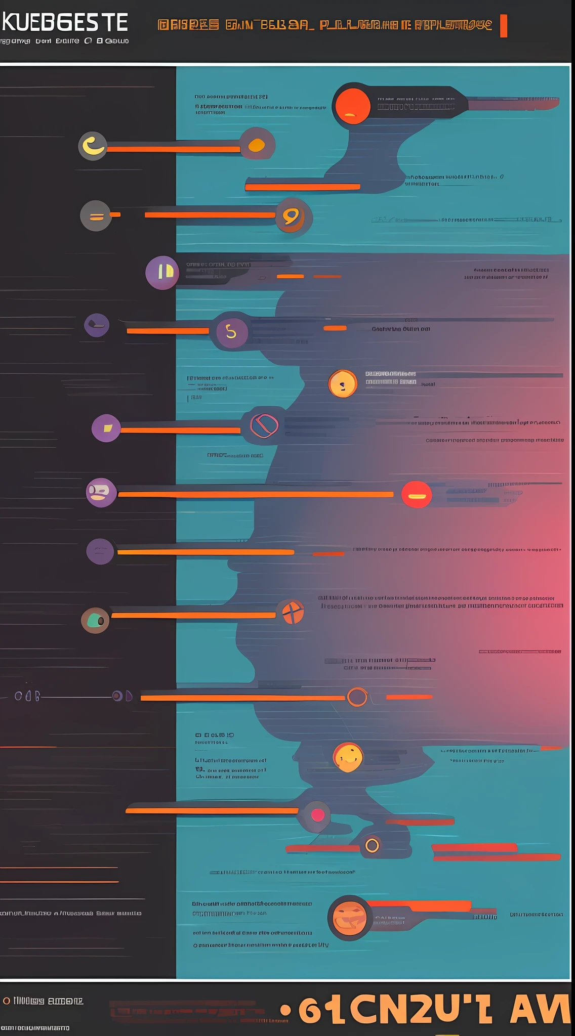 infographic poster in the style of Kurzgesagt