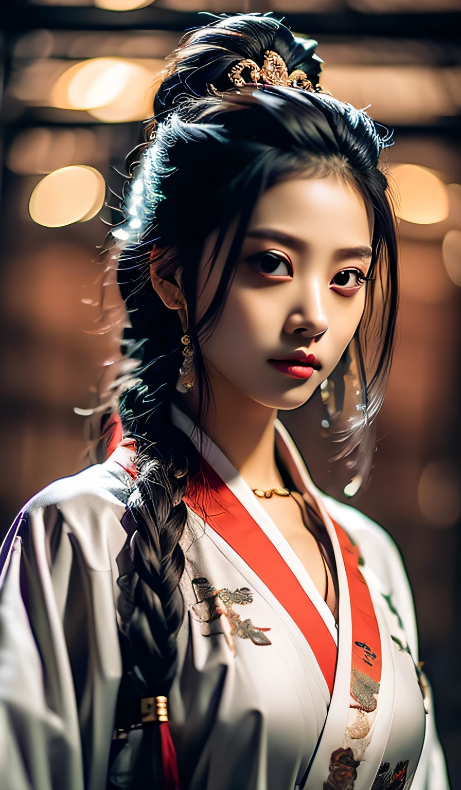best quality, masterpiece, highres, wuxia 1girl, china dress, super Beautiful face, super beautiful eye, super beautiful hair