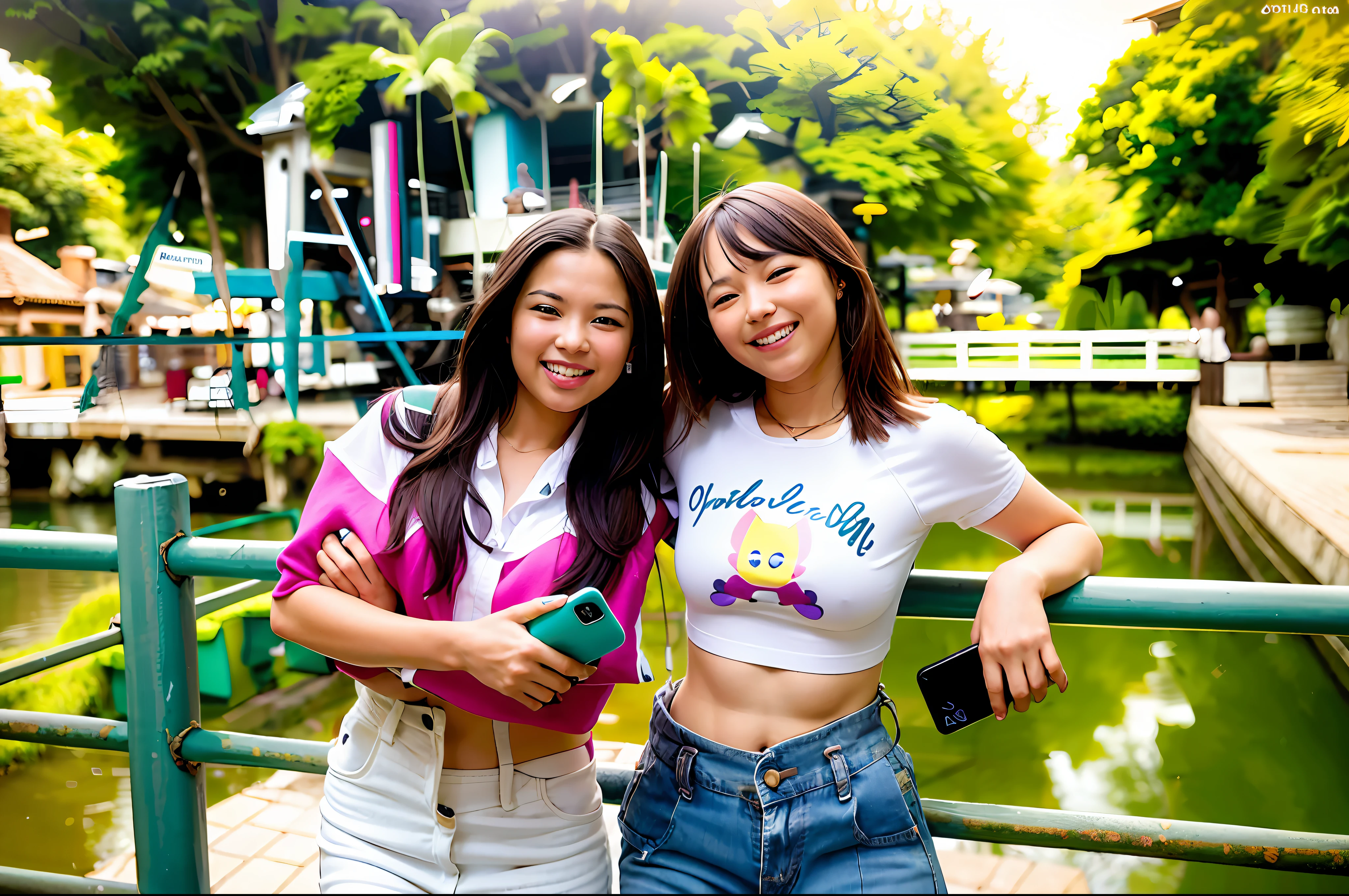 BEAUTIFUL GIRLs IN THE FOREST