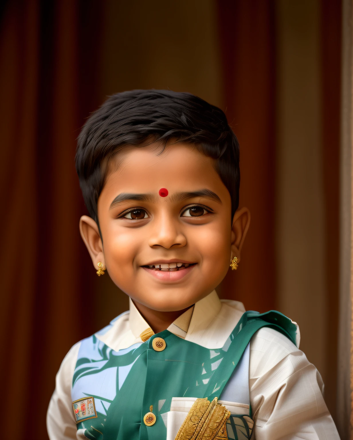 a boy in marathi dhoti and kurta look, varkari look realistic, ultra hd
