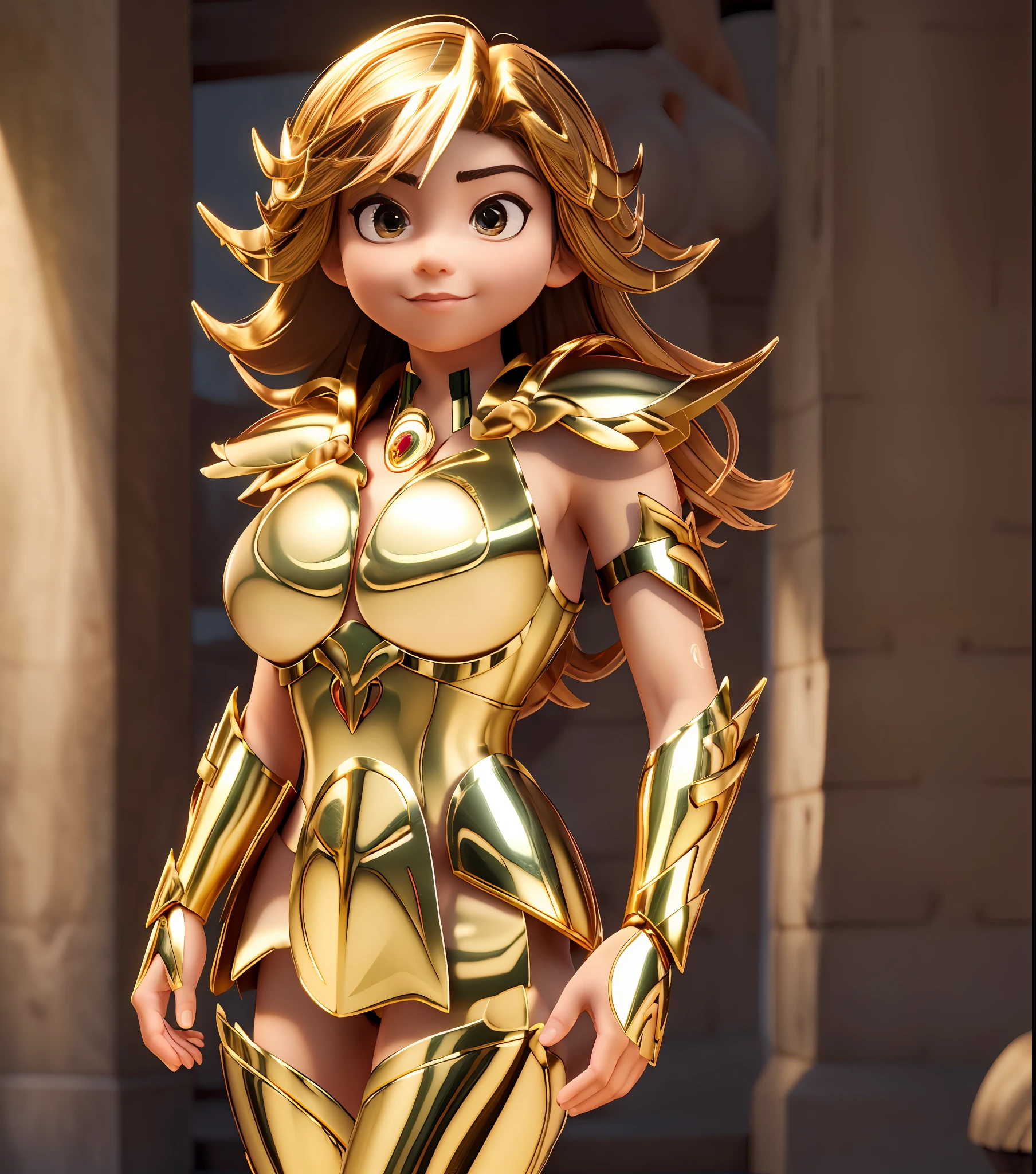 Ultra-high saturation（tmasterpiece）， fully body photo，（best qualtiy），（1girll），super wide shot， sface focus，sexy armor，No underwear，Naked，Bling armor，Fine fine skin，Plump breasts，Expose your chest，Expose the waistline，Exposing thighs，cool-pose， Saint Seiya Armor， messy  hair，highly detailed realistic photograph of, (cellshading)，god light，super sharp focus，Ultra high quality,，with dynamism，(extremely giant breasts:1.7)，(Bare breasts:1.4)， Long hair, (Shiny skin:1.4)， shiny lip, Very big ass， Symmetrical detail face，shades，Sexy，Masterpiece，Ultra-high saturation，hight contrast，High-gloss armor，Smooth skin， Wearing golden Cancer armor，Yellow Spring Hell background，Evil expressions，Black hair