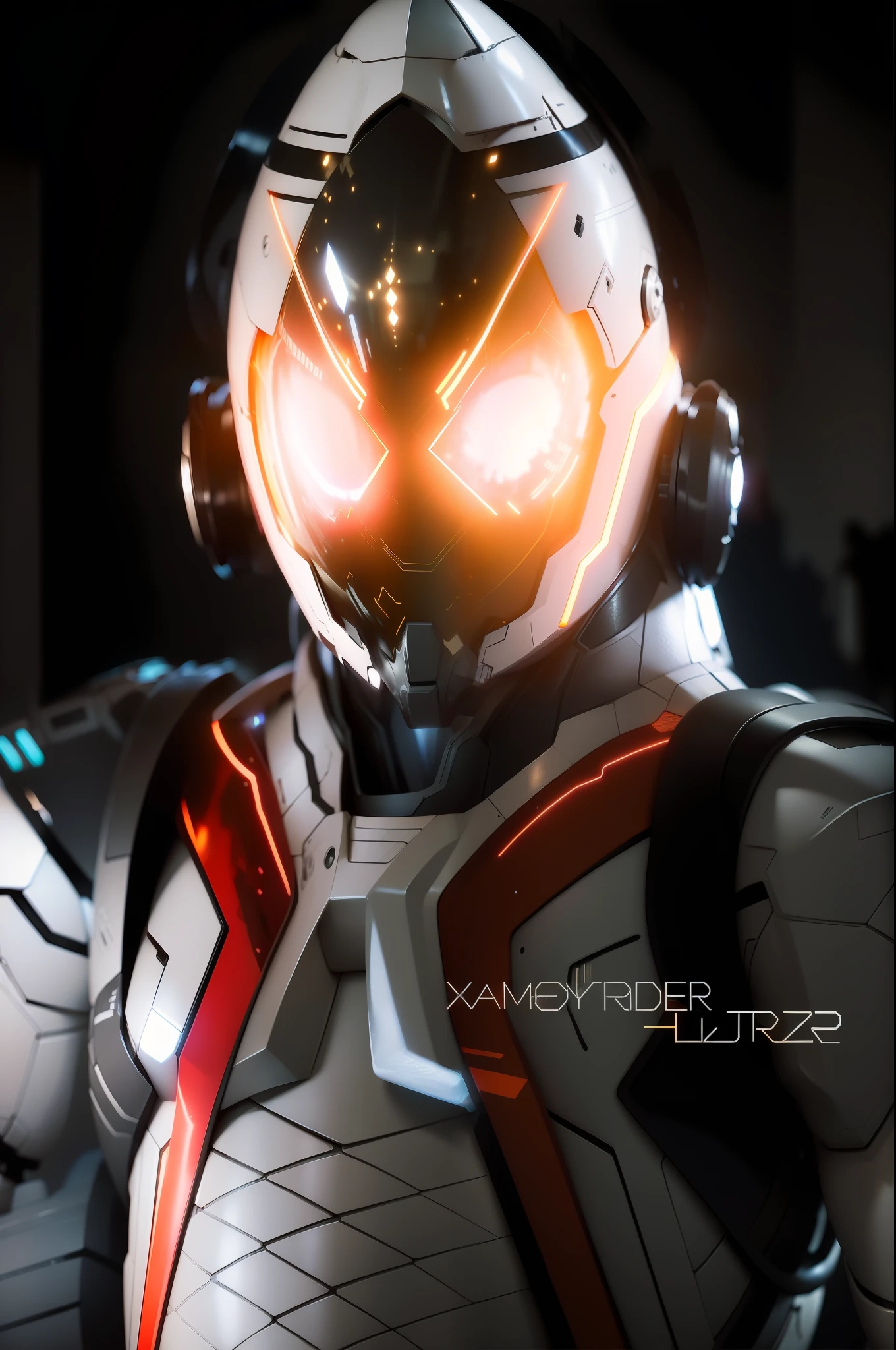 Realiy，photorealestic，Machinary，mechs，Technologie，musculous，glowing light eyes，Burly body，style of photography，Real scenery（Metallic texture 1.8）（Excess detail 2）（High resolution1.6）（4K clarity1.9)（Carbon fiber 1.5）（Metal reflection 1.5），Neon lights